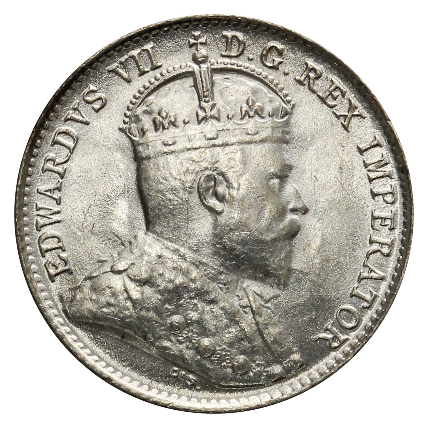 1902H Large H Canada 5-cents Choice Brilliant Uncirculated (MS64) $