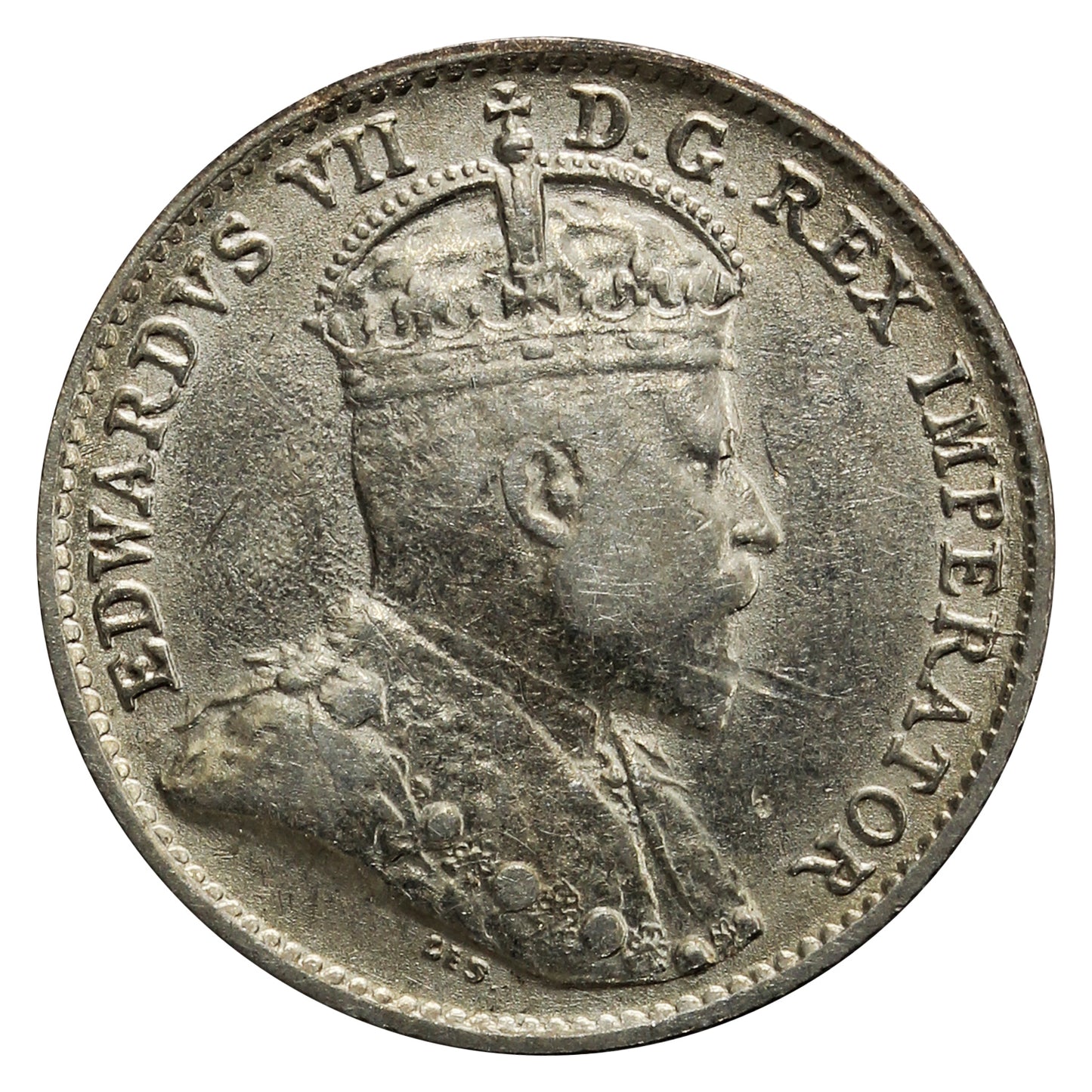 1909 Pointed Leaves Canada 5-cents VF-EF (VF30) $