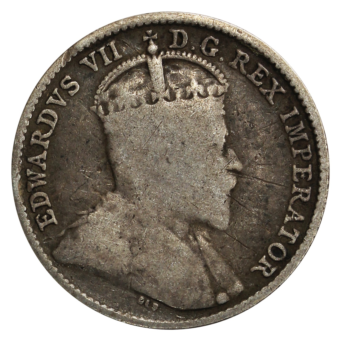 1910 Pointed Leaves Canada 5-cents G-VG (G6)