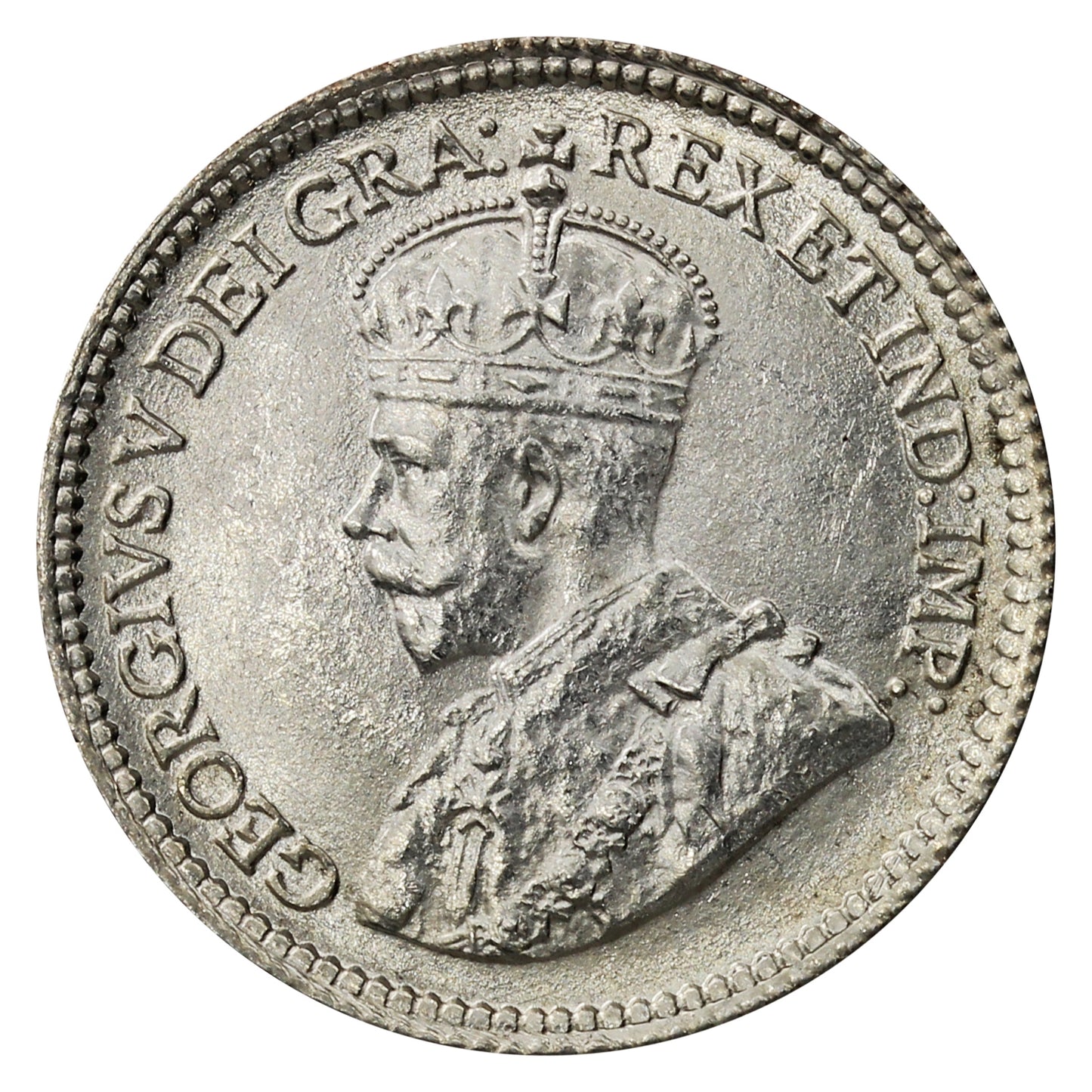 1919 Canada 5-cents Choice Brilliant Uncirculated (MS64) $
