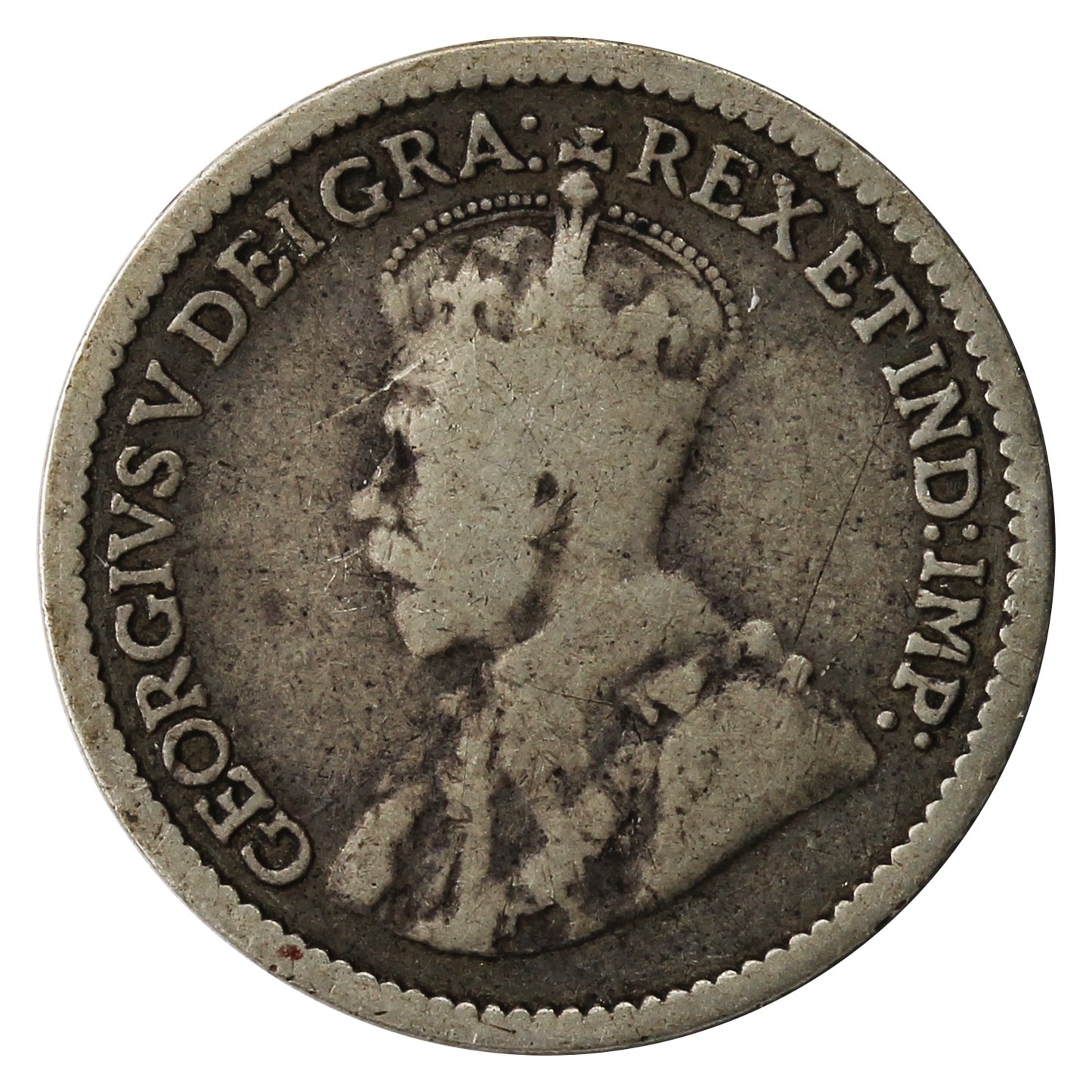 1912 Canada 5-cents G-VG (G6)