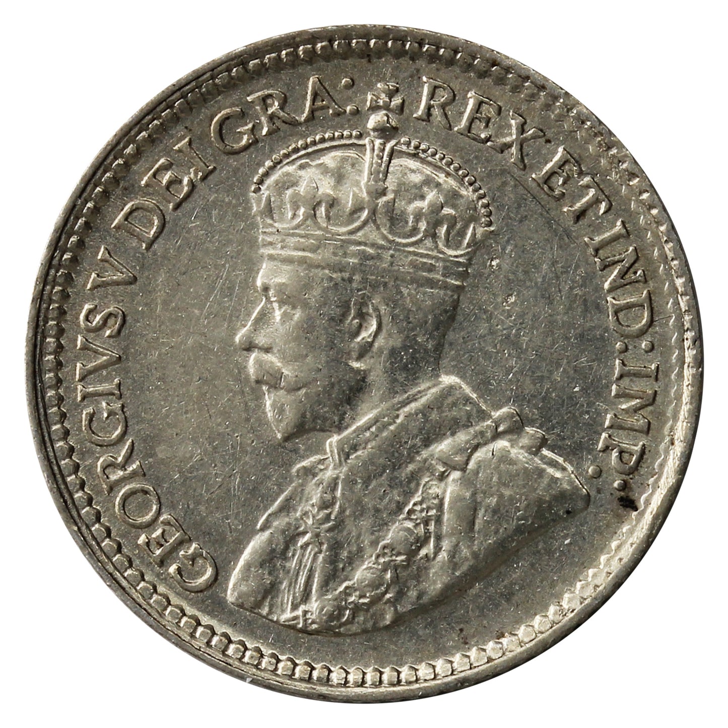 1918 Canada 5-cents VF-EF (VF30)