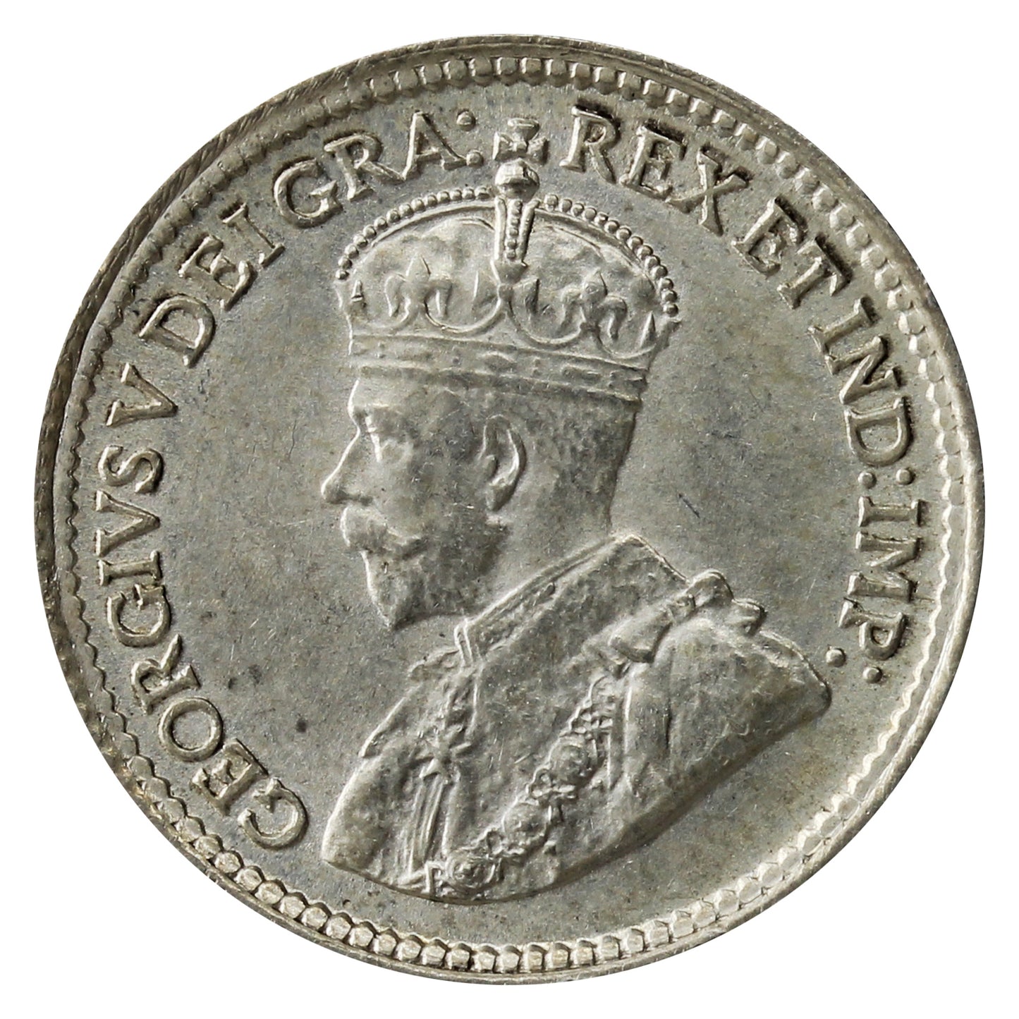 1918 Canada 5-cents AU-UNC (AU55)