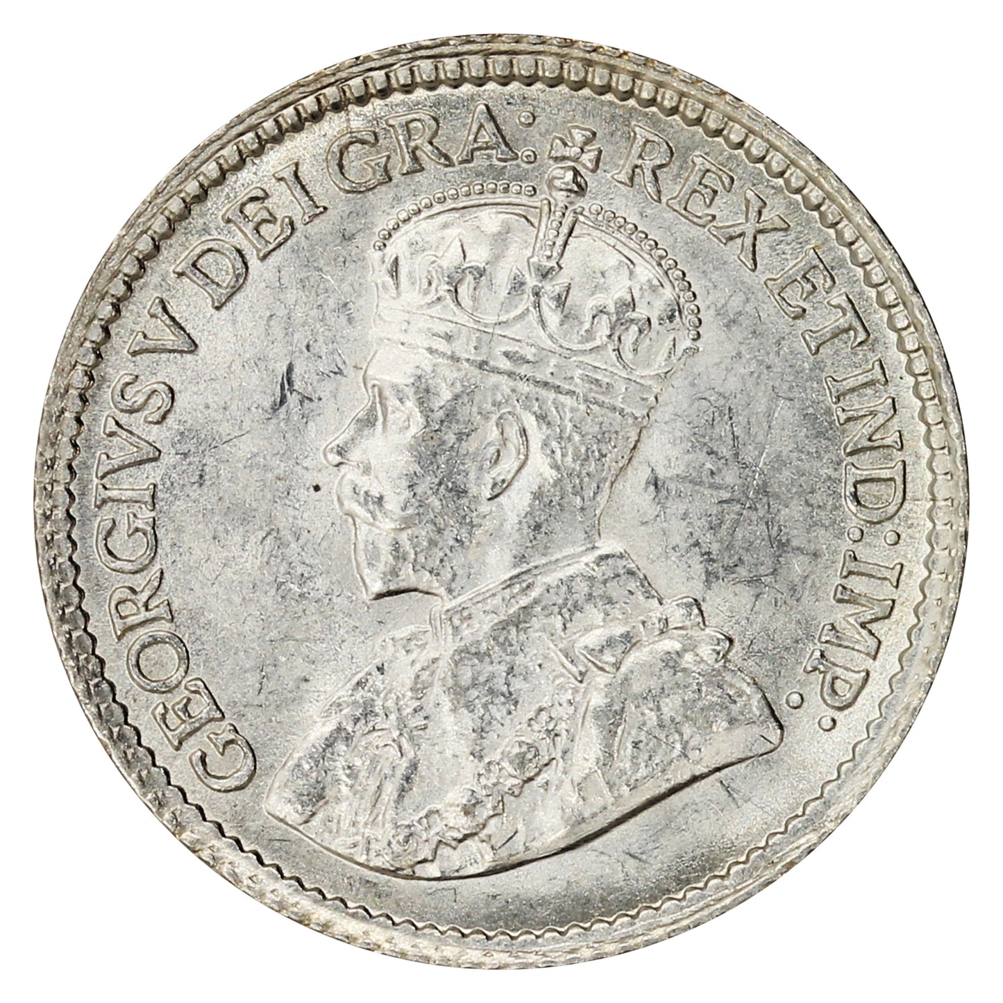 1918 Canada 5-cents UNC+ (MS62)
