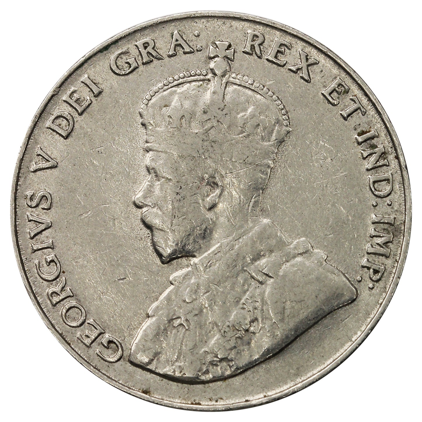 1923 Canada 5-cents F-VF (F15)