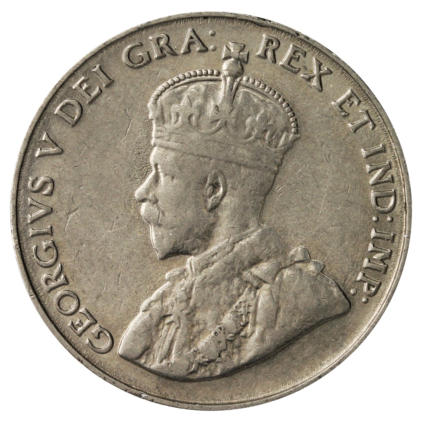 1923 Canada 5-cents VF-EF (VF30)