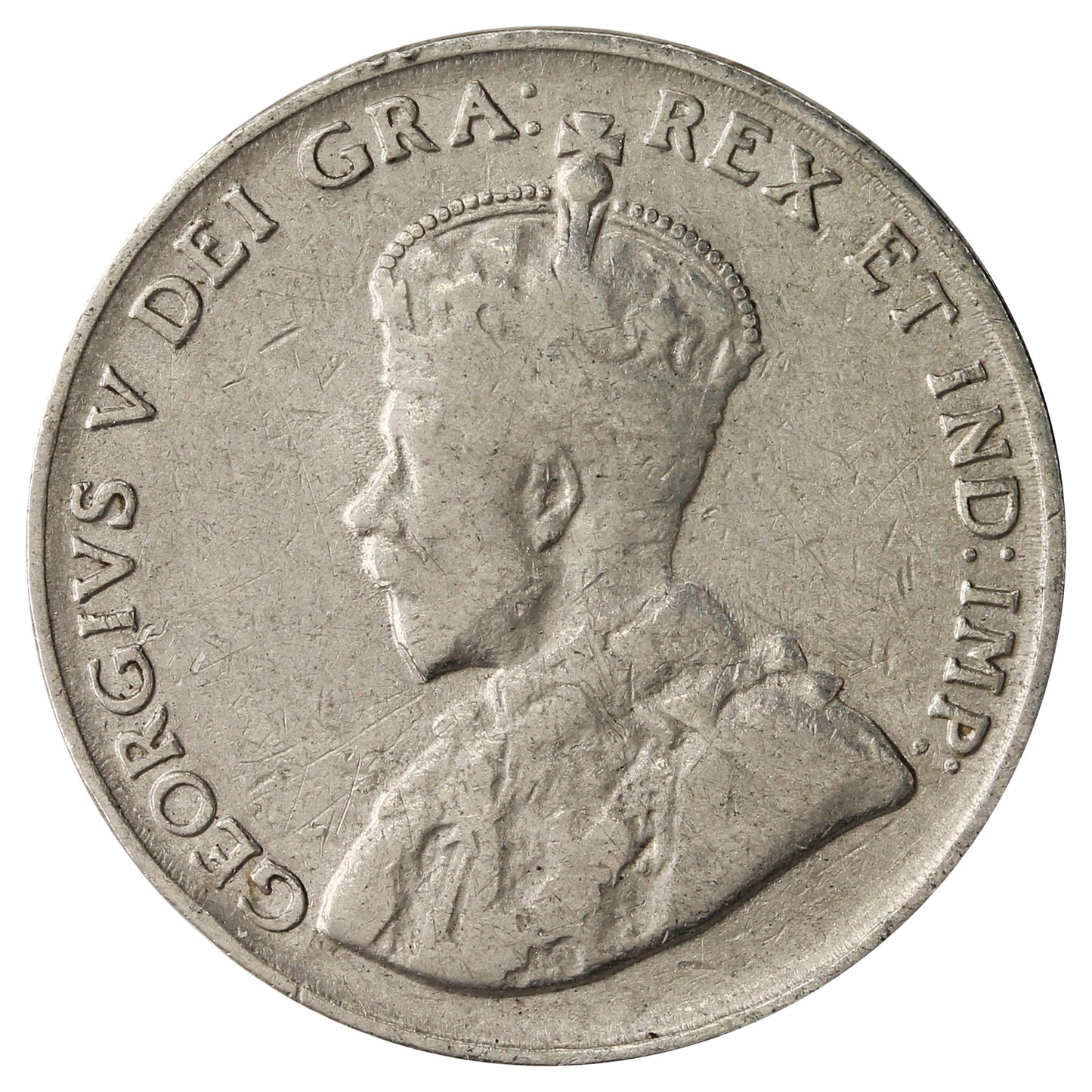 1924 Canada 5-cents VG-F (VG10)