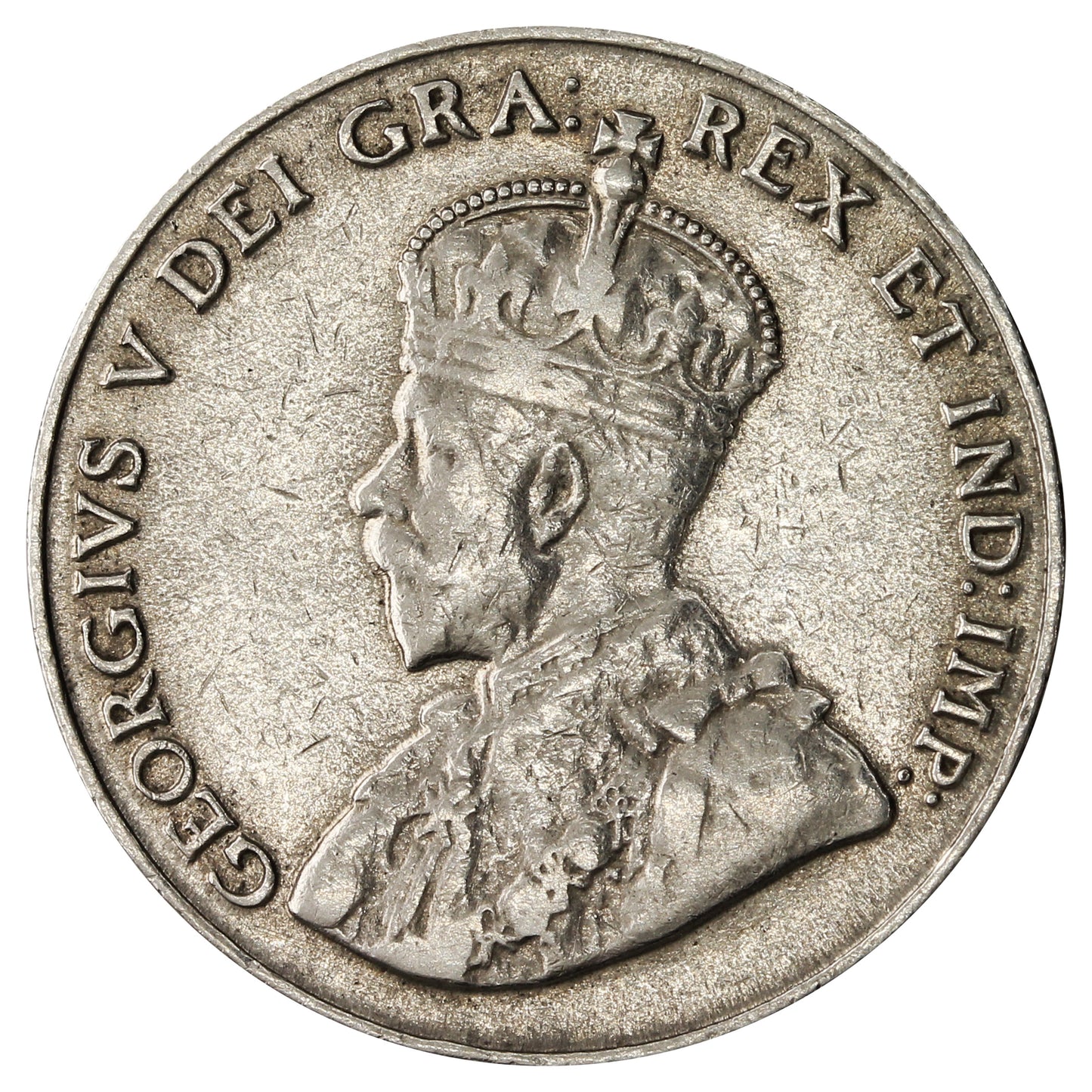 1925 Canada 5-cents VF-EF (VF30) $