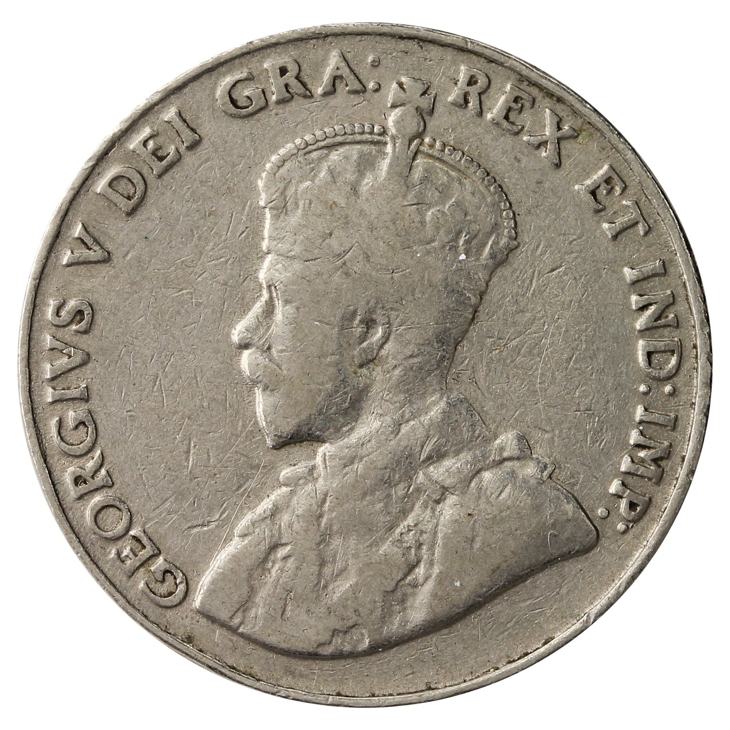 1926 Near 6 Canada 5-cents Very Good (VG8)
