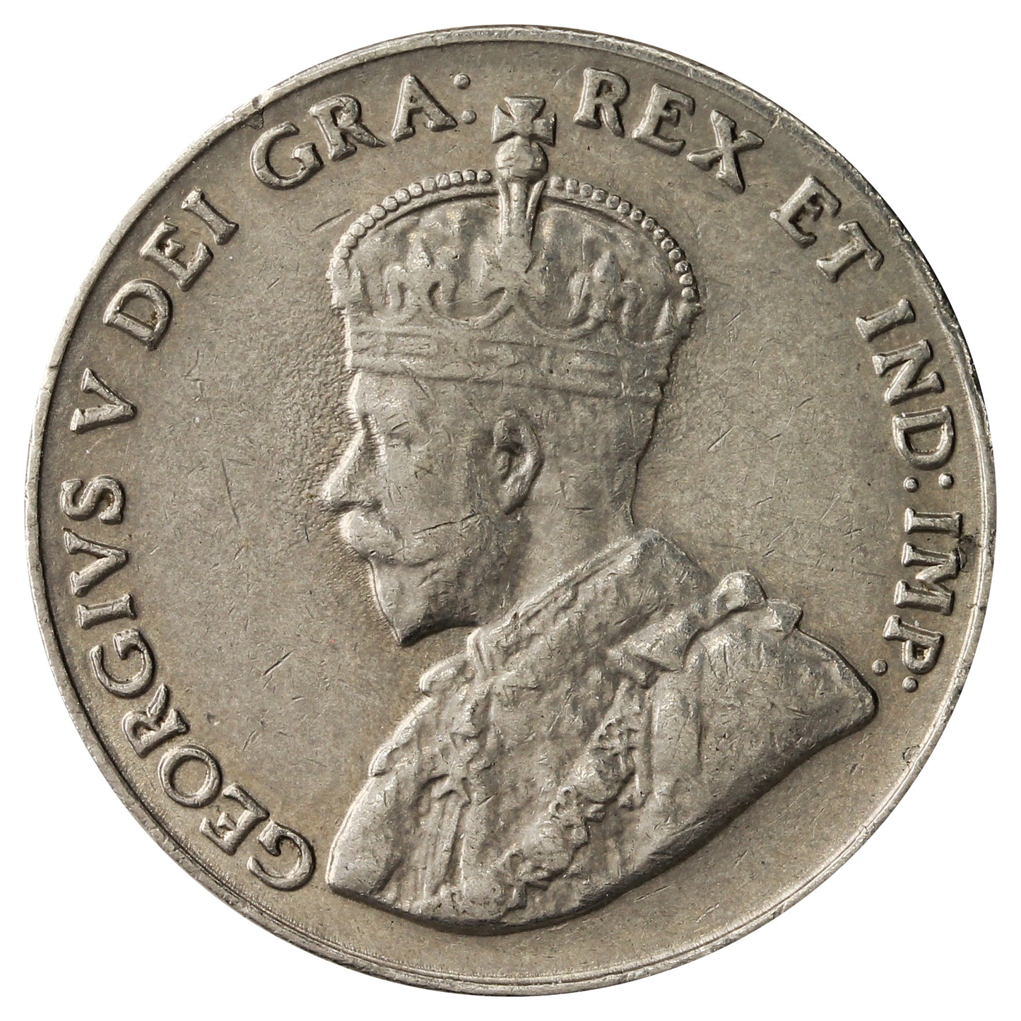 1927 Canada 5-cents Extra Fine (EF40)