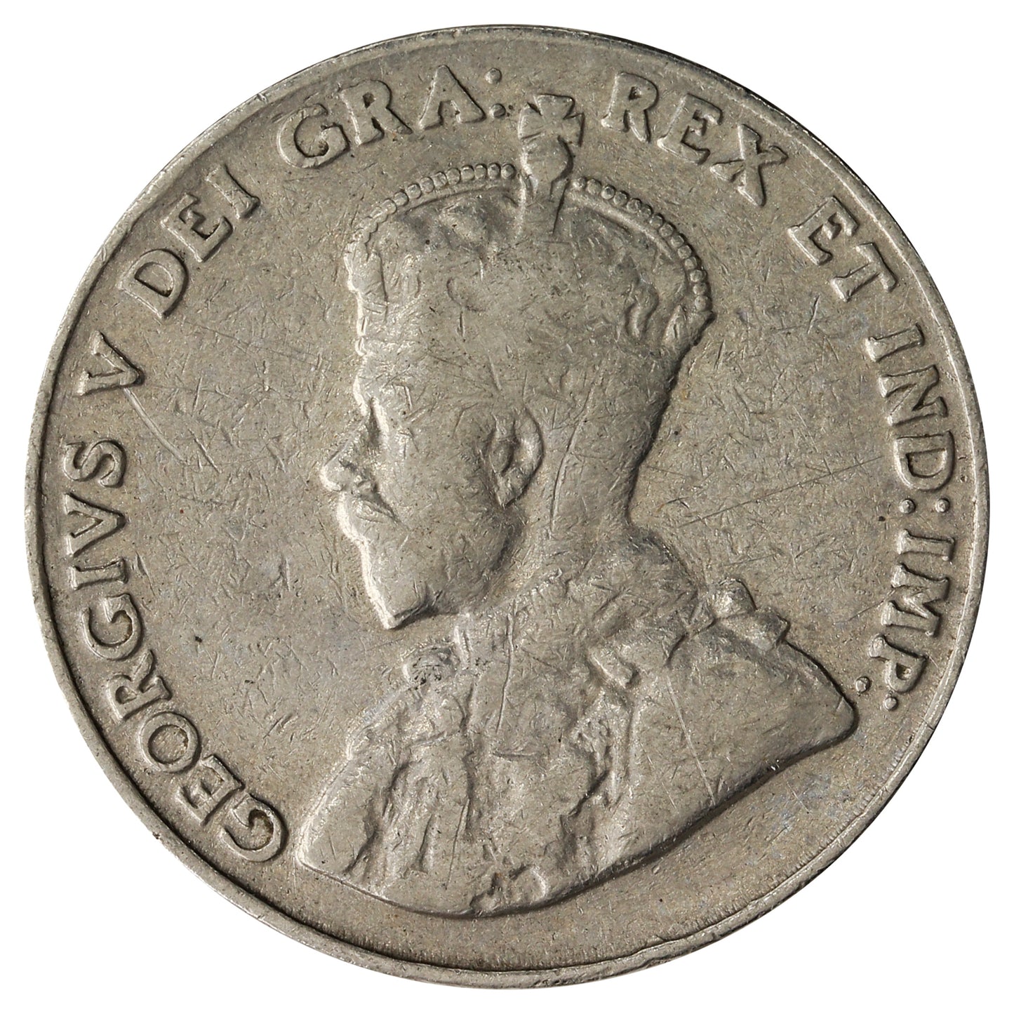 1927 Canada 5-cents VG-F (VG10)