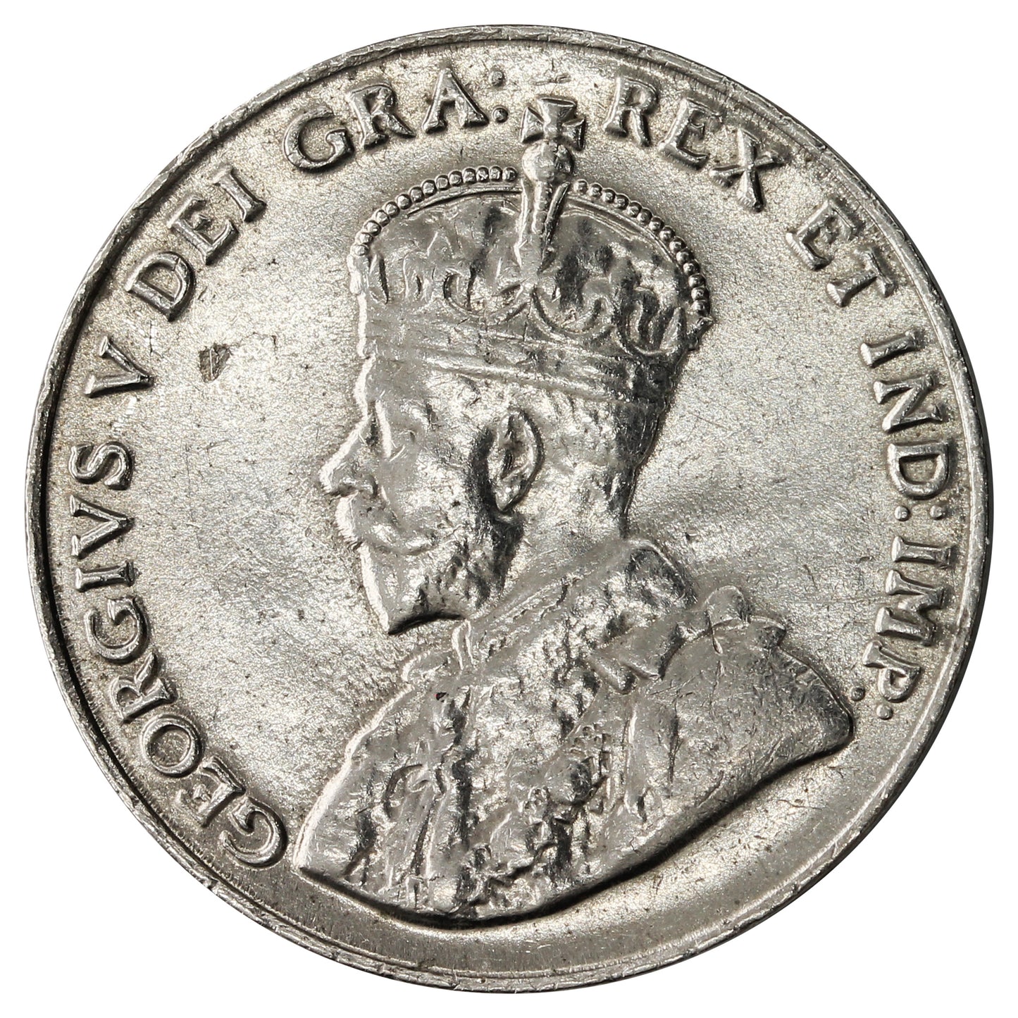 1927 Canada 5-cents AU-UNC (AU55) $