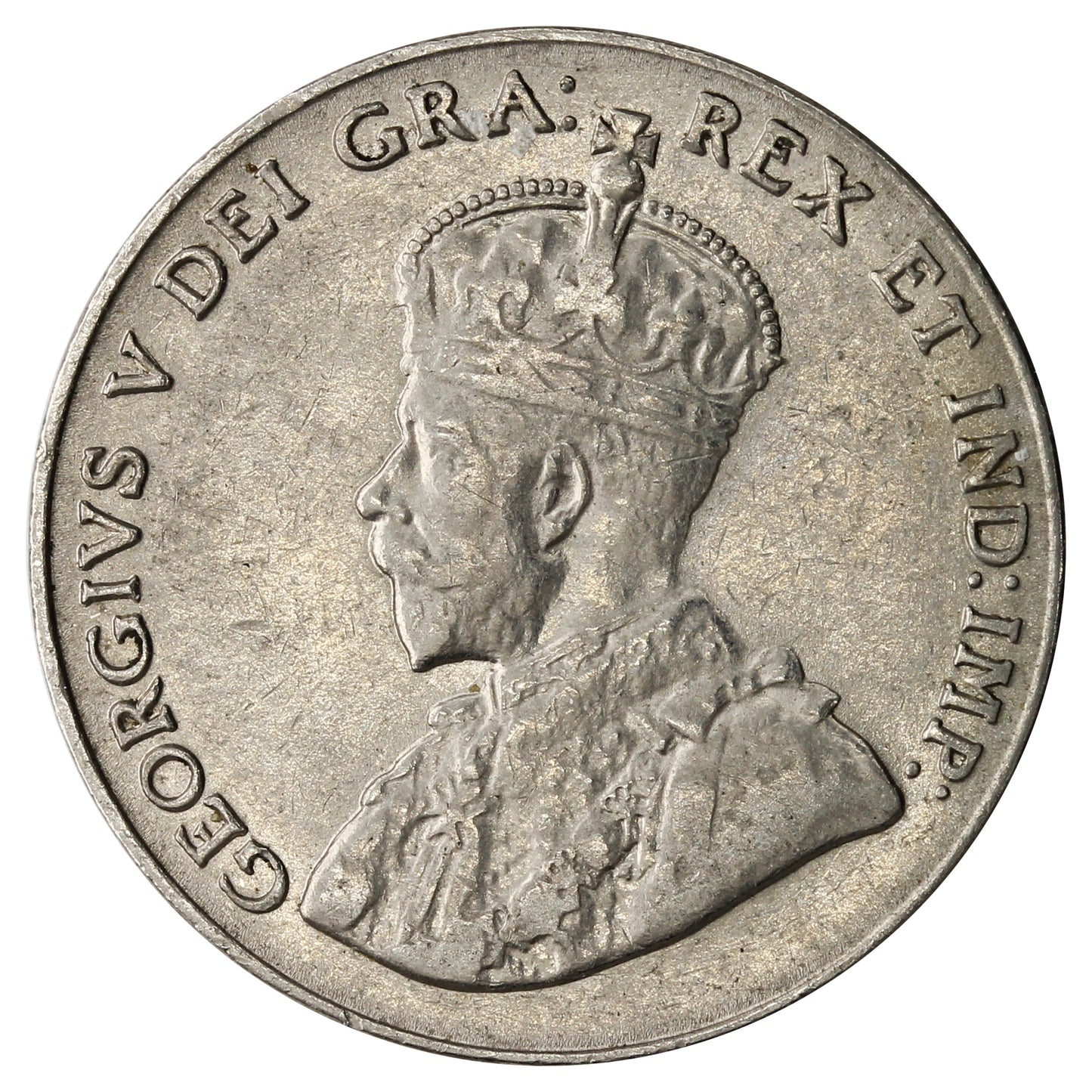 1928 Canada 5-cents VF-EF (VF30)