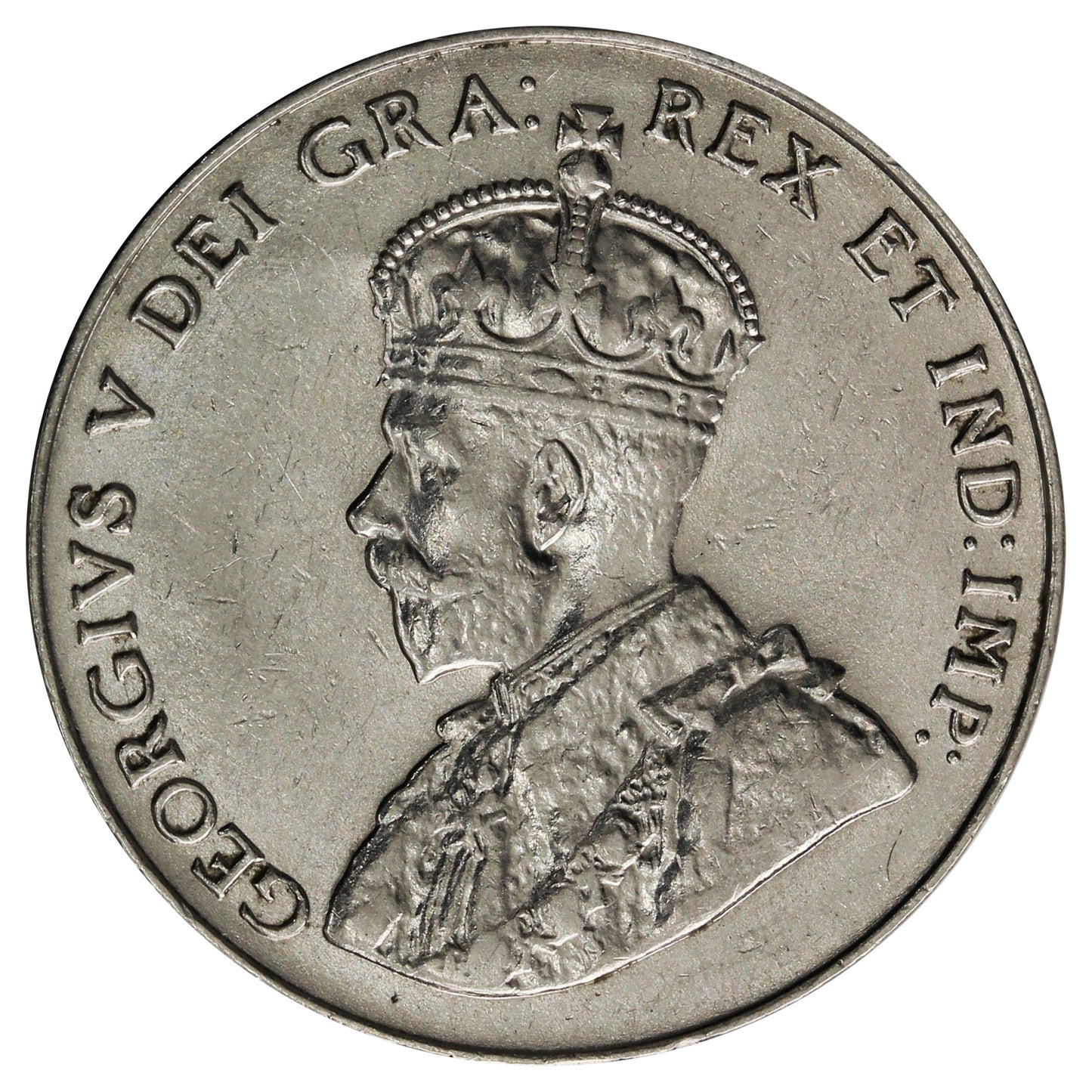 1929 Canada 5-cents AU-UNC (AU55) $