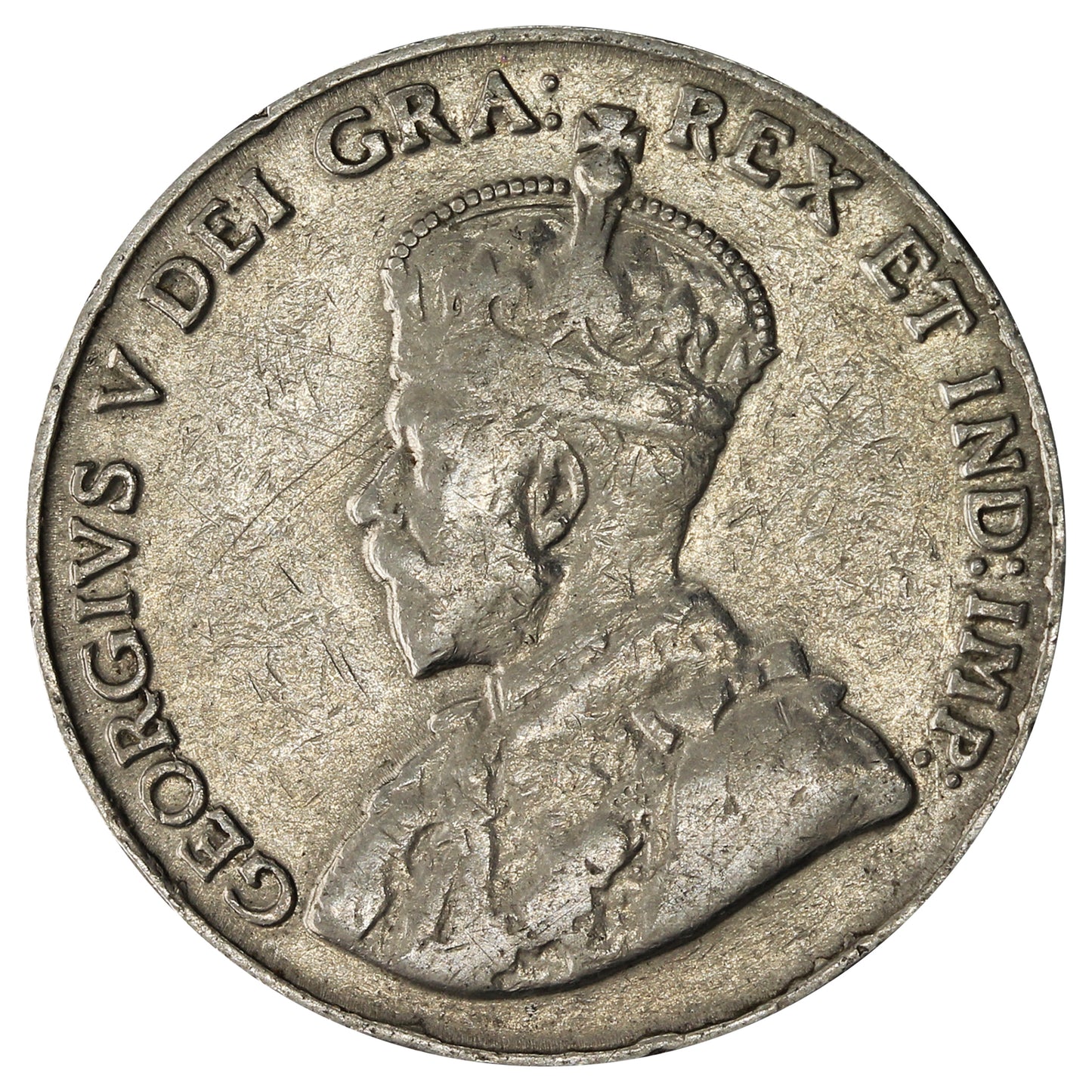 1930 Canada 5-cents F-VF (F15)