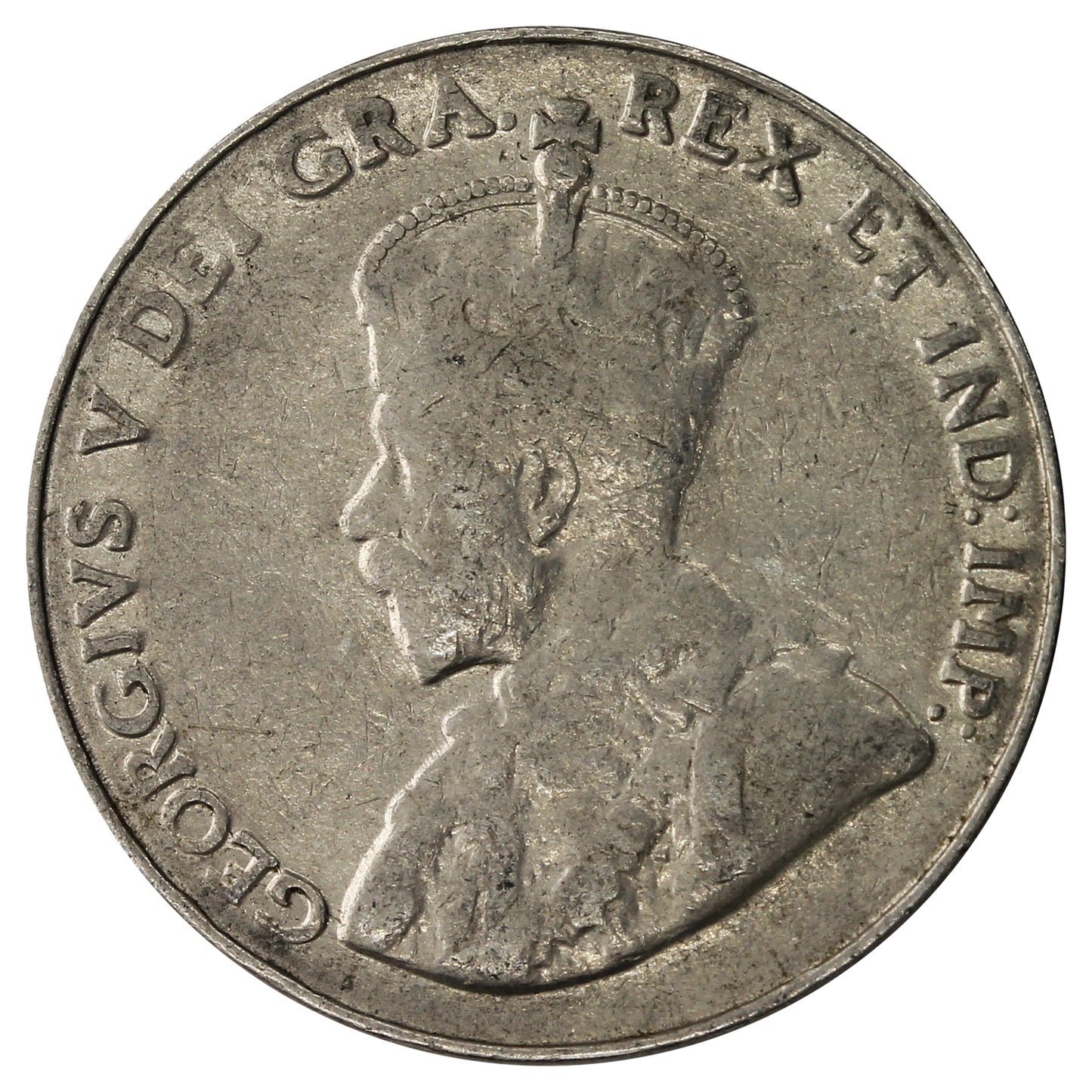 1933 Canada 5-cents Very Good (VG8)