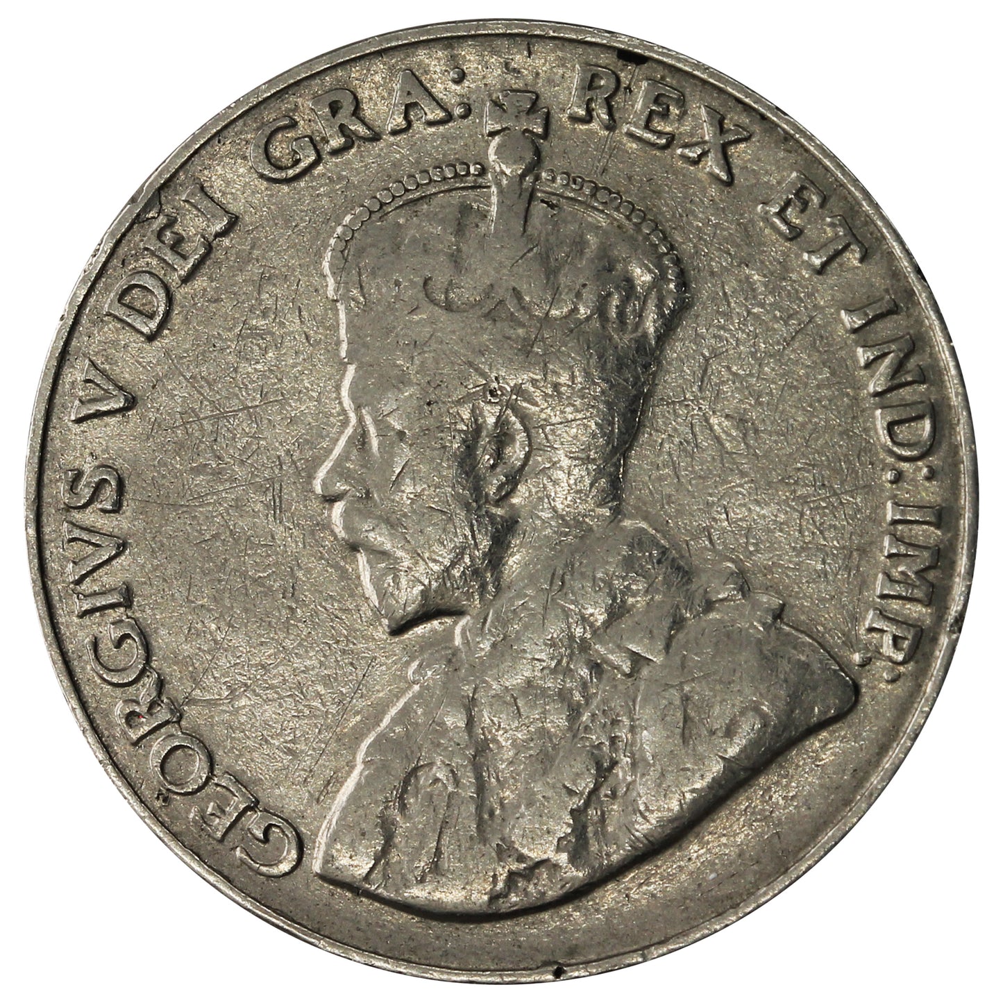 1933 Canada 5-cents VG-F (VG10)