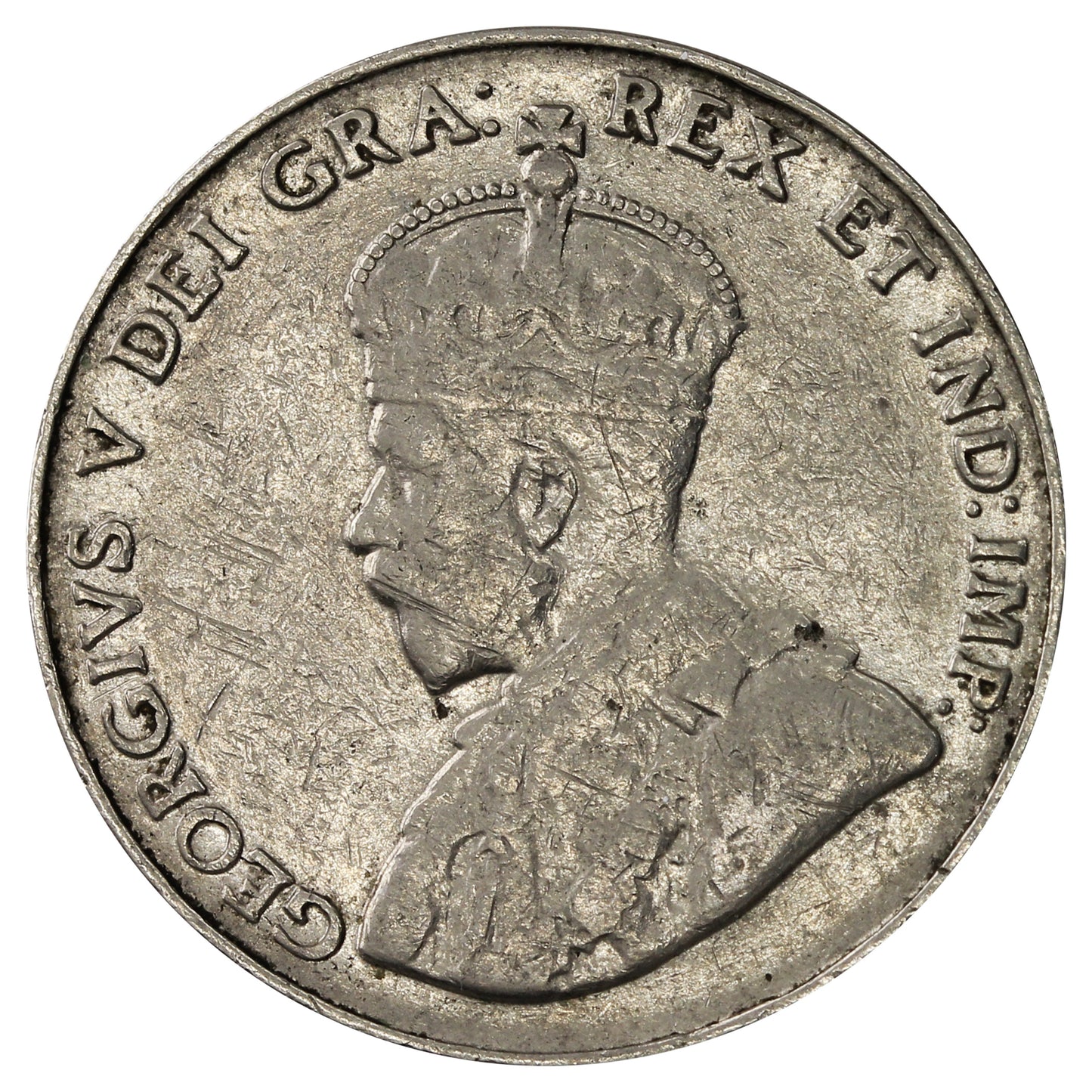 1934 Canada 5-cents Fine (F12)