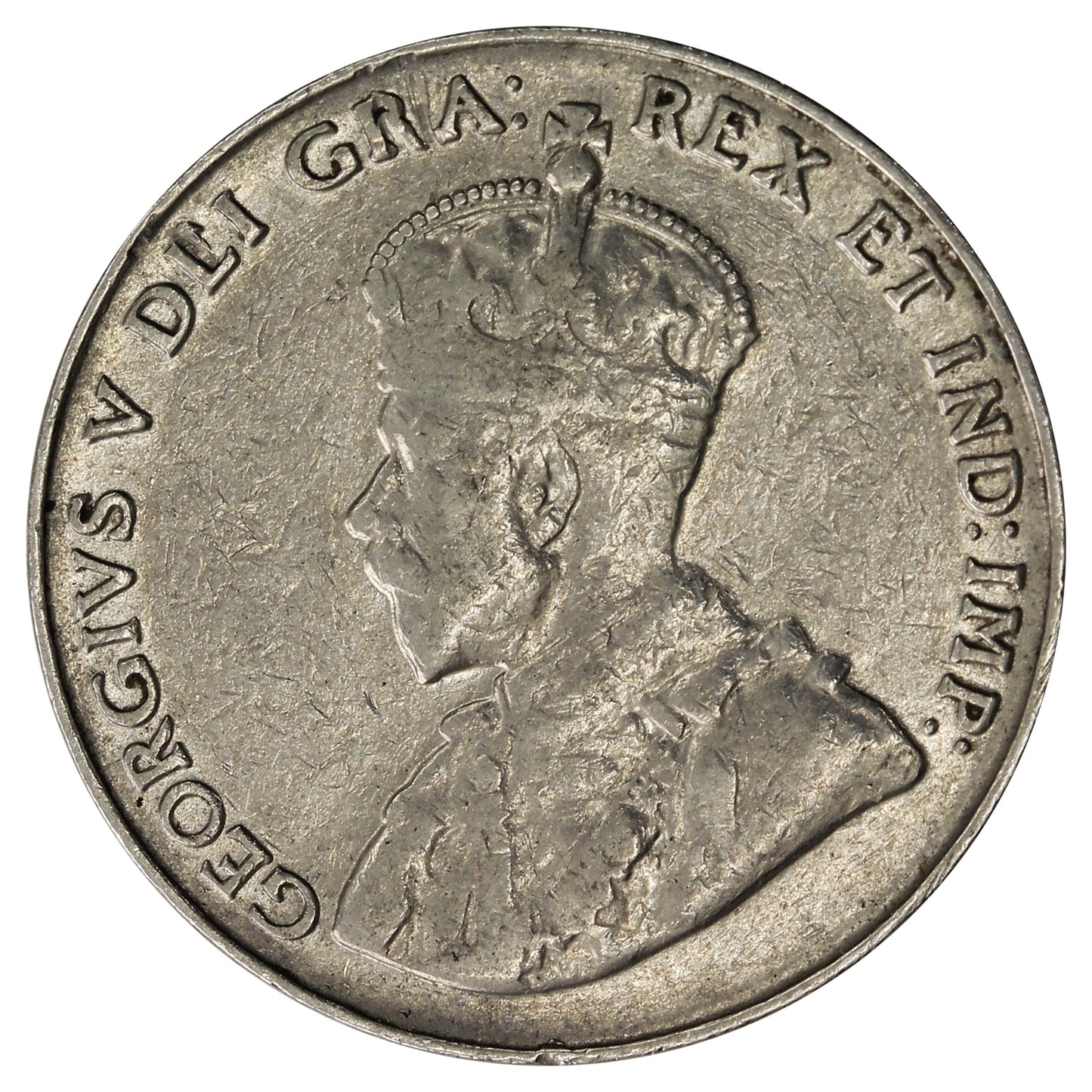 1935 Canada 5-cents Fine (F12)