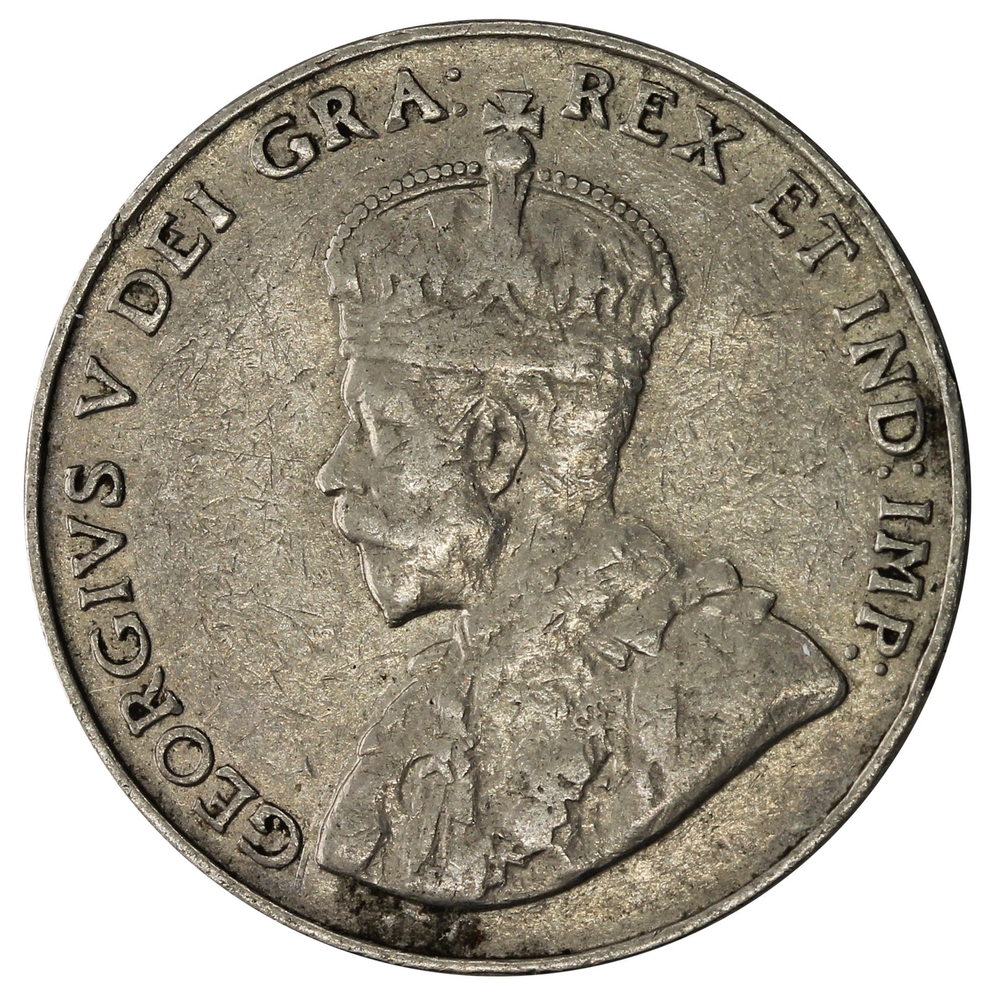 1936 Canada 5-cents Fine (F12)