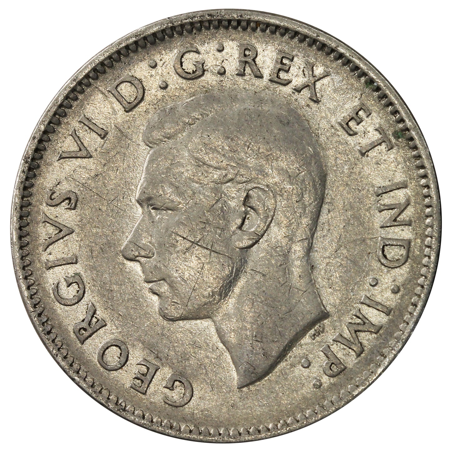 1938 Canada 5-cents Circulated