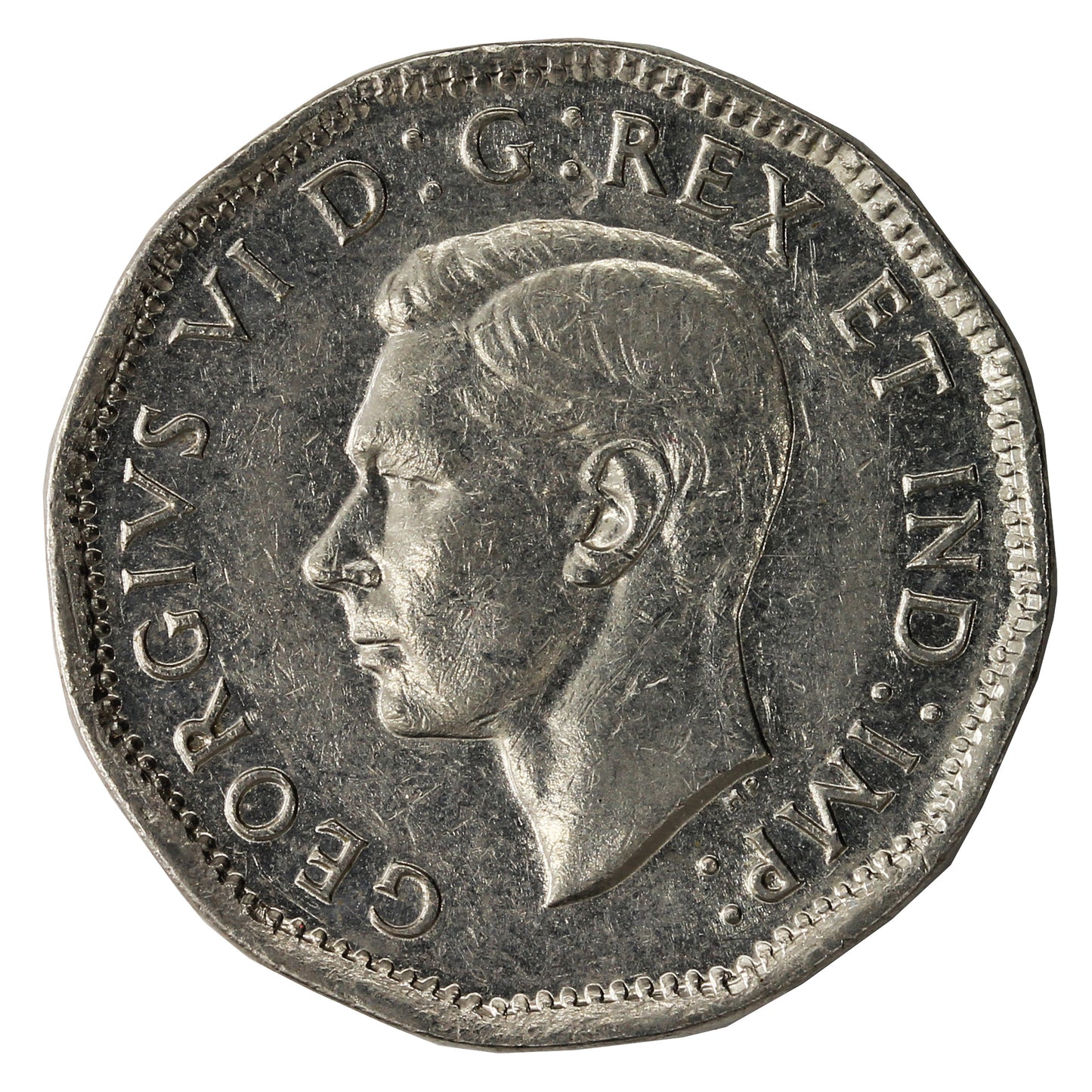 1946 Canada 5-cents VF-EF (VF30)