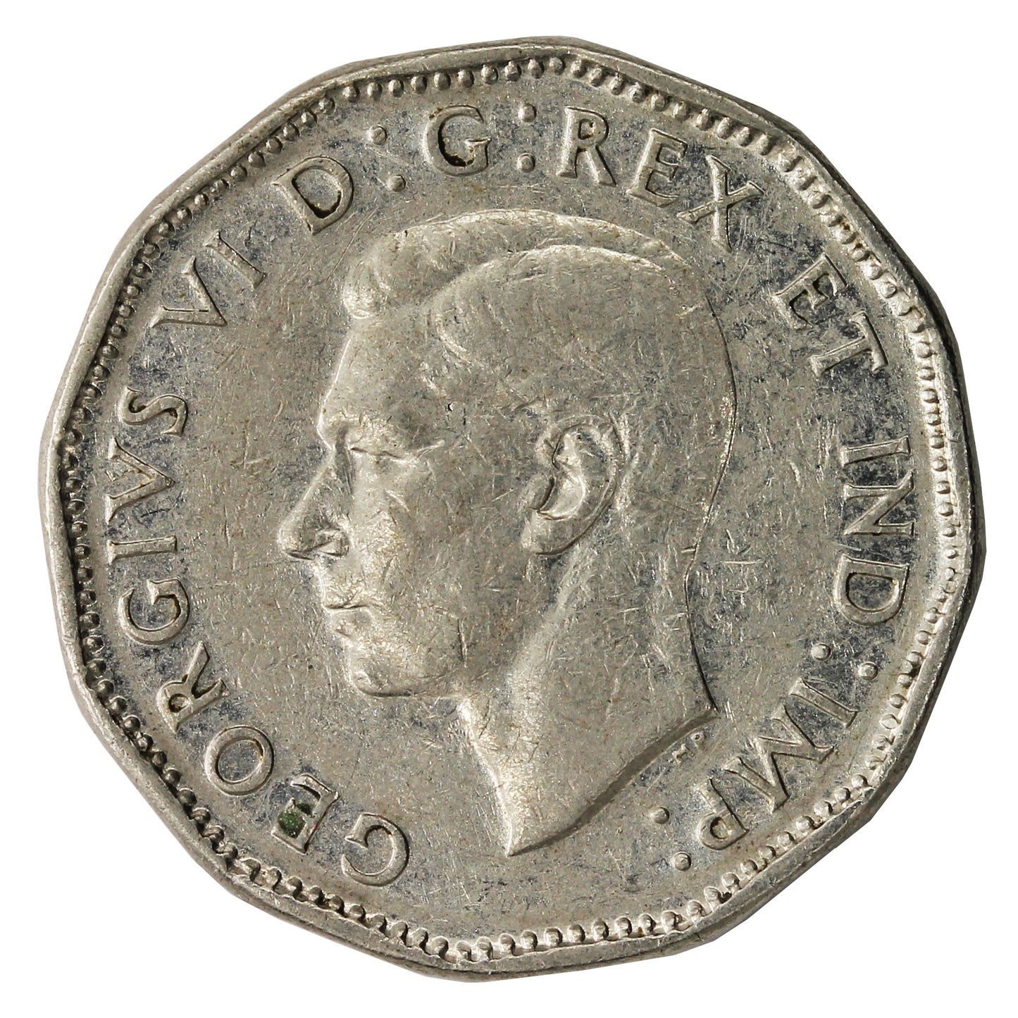 1947 Canada 5-cents Circulated