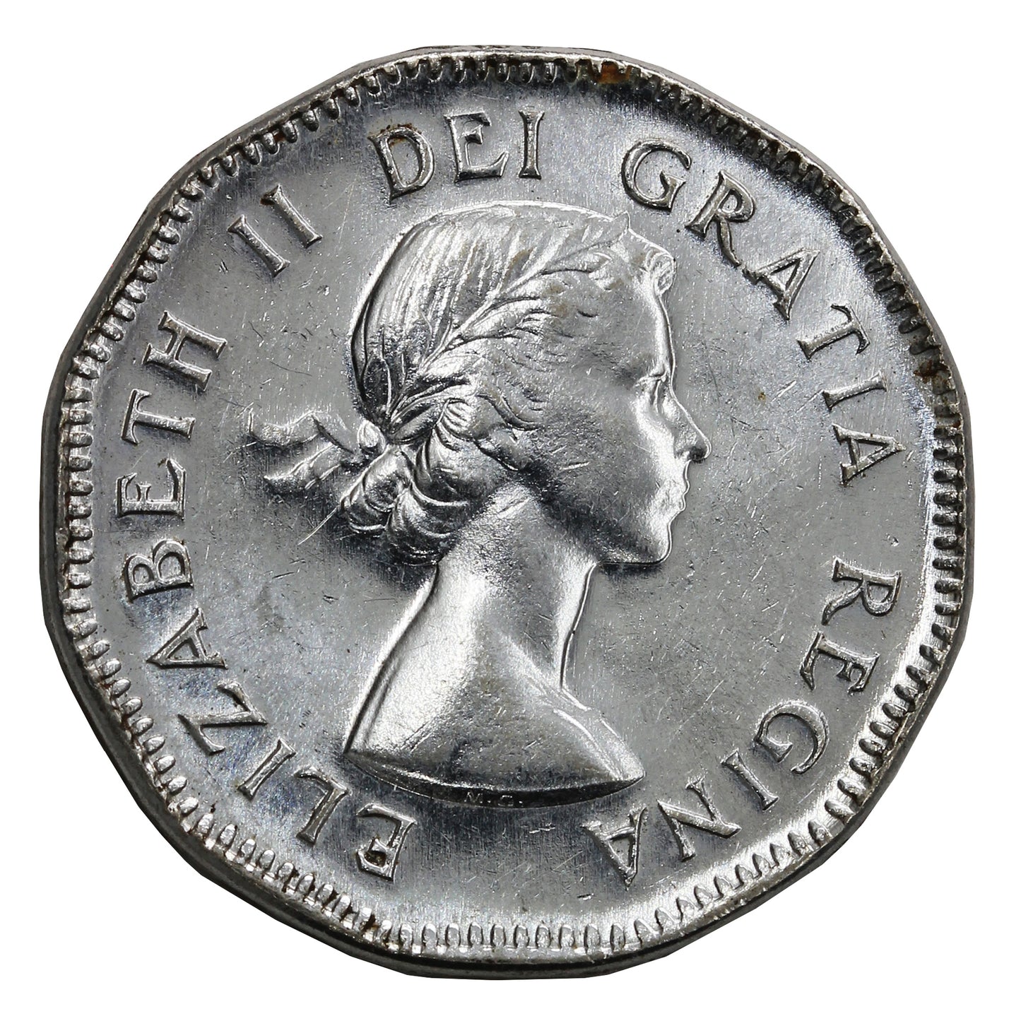 1953 NSS Canada 5-cents Almost Uncirculated (AU50)