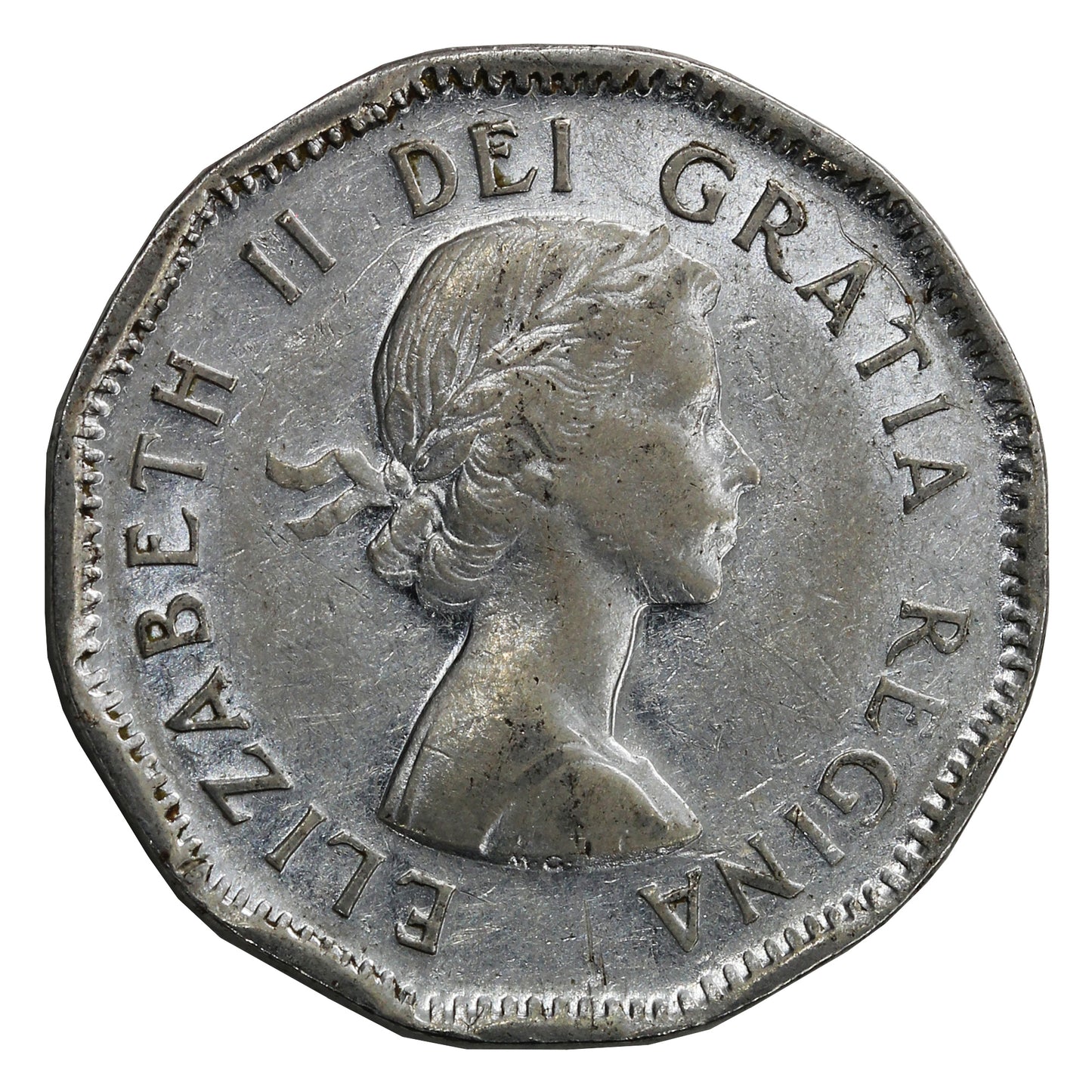 1953 SS Canada 5-cents Circulated