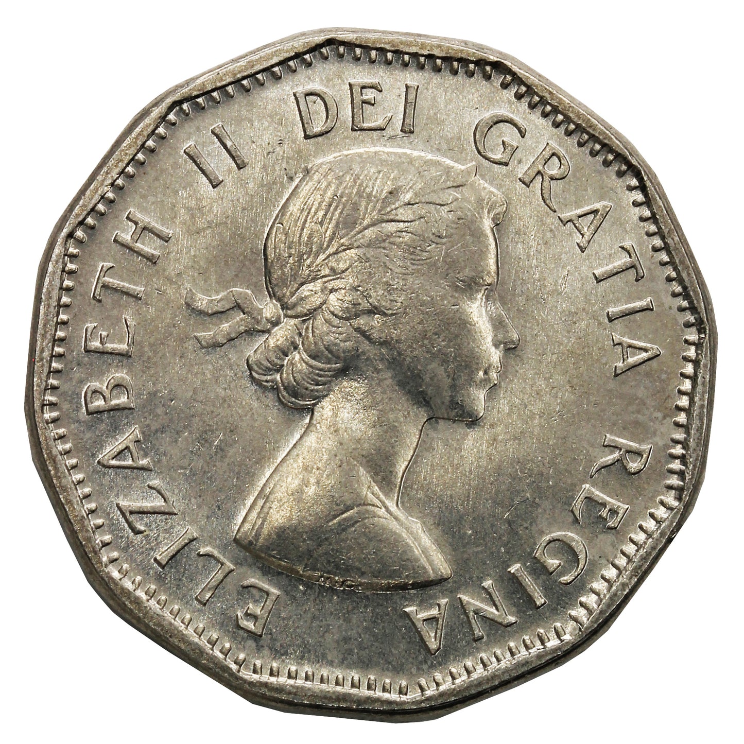 1959 Canada 5-cents Choice Brilliant Uncirculated (MS64)