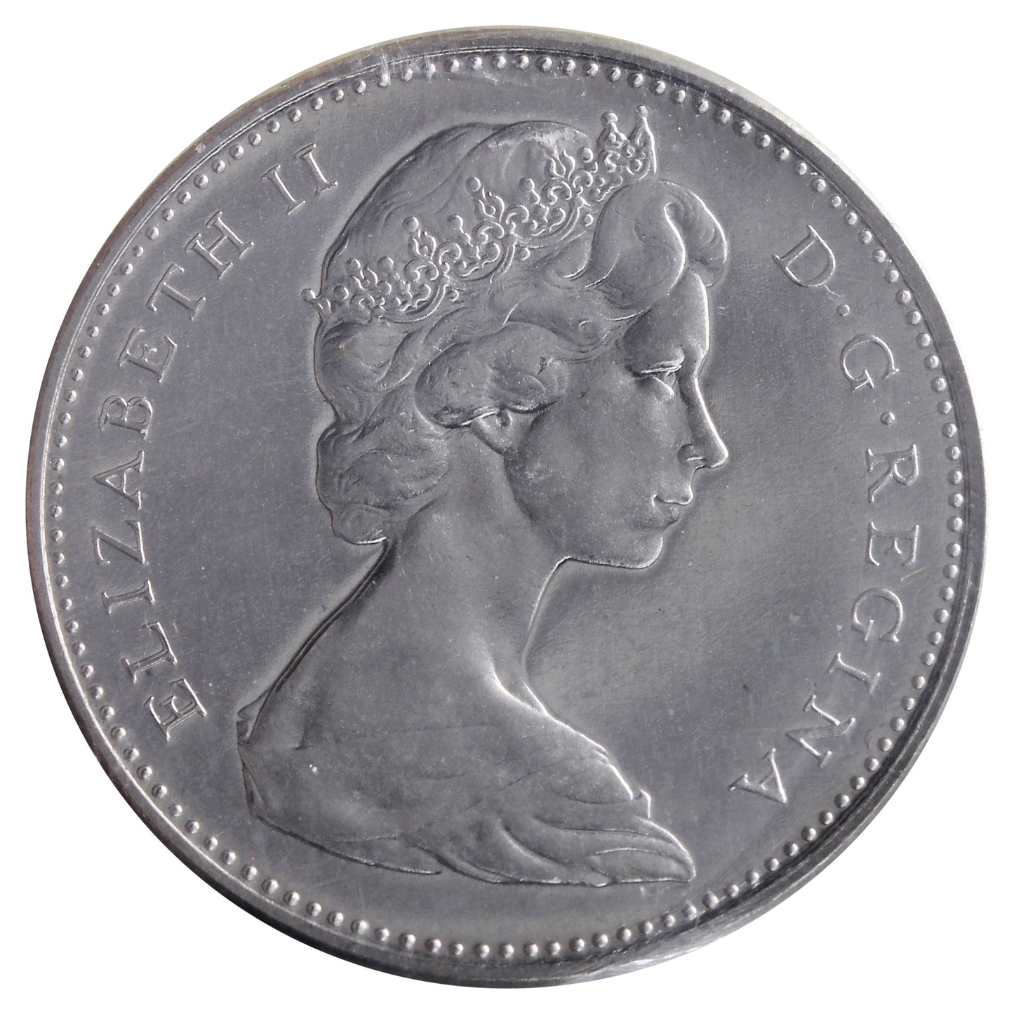 1966 Canada 5-cents ICCS Certified PL66 Heavy Cameo