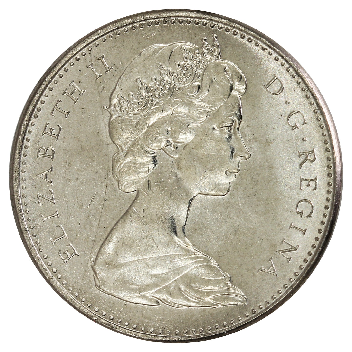 1975 Canada 5-cents Brilliant Uncirculated (MS63)