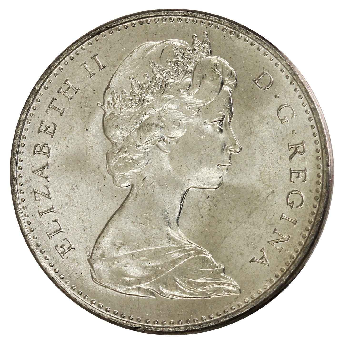 1971 Canada 5-cents Brilliant Uncirculated (MS63)