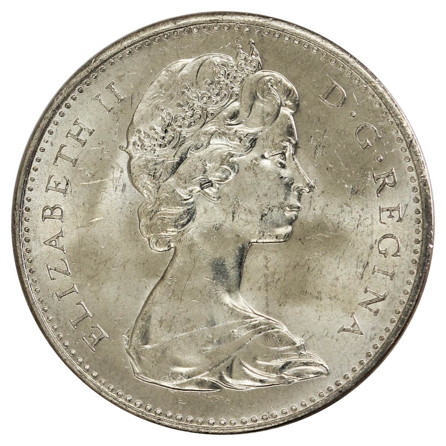 1970 Canada 5-cents Brilliant Uncirculated (MS63)