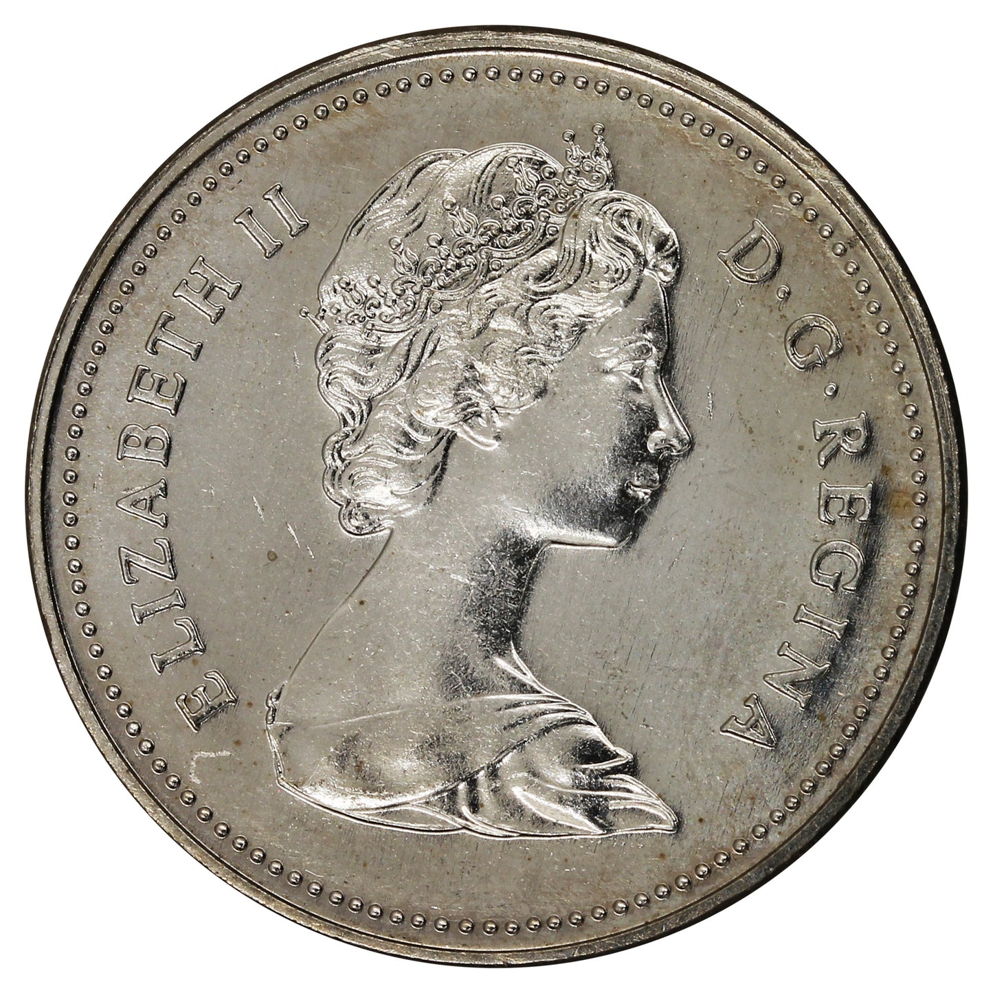 1982 Canada 5-cents Brilliant Uncirculated (MS63)