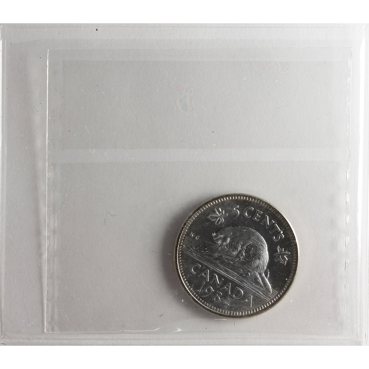 1984 Canada 5-cents ICCS Certified MS65