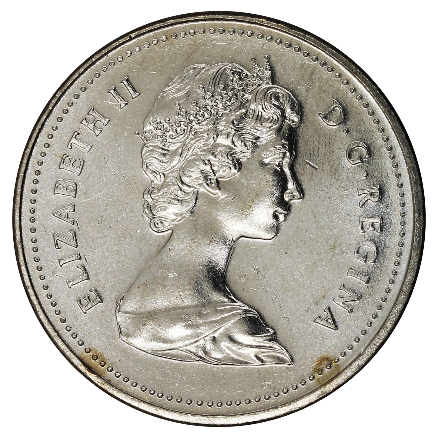 1985 Canada 5-cents Brilliant Uncirculated (MS63)