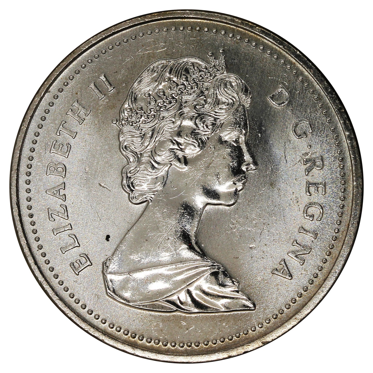 1988 Canada 5-cents Brilliant Uncirculated (MS63)