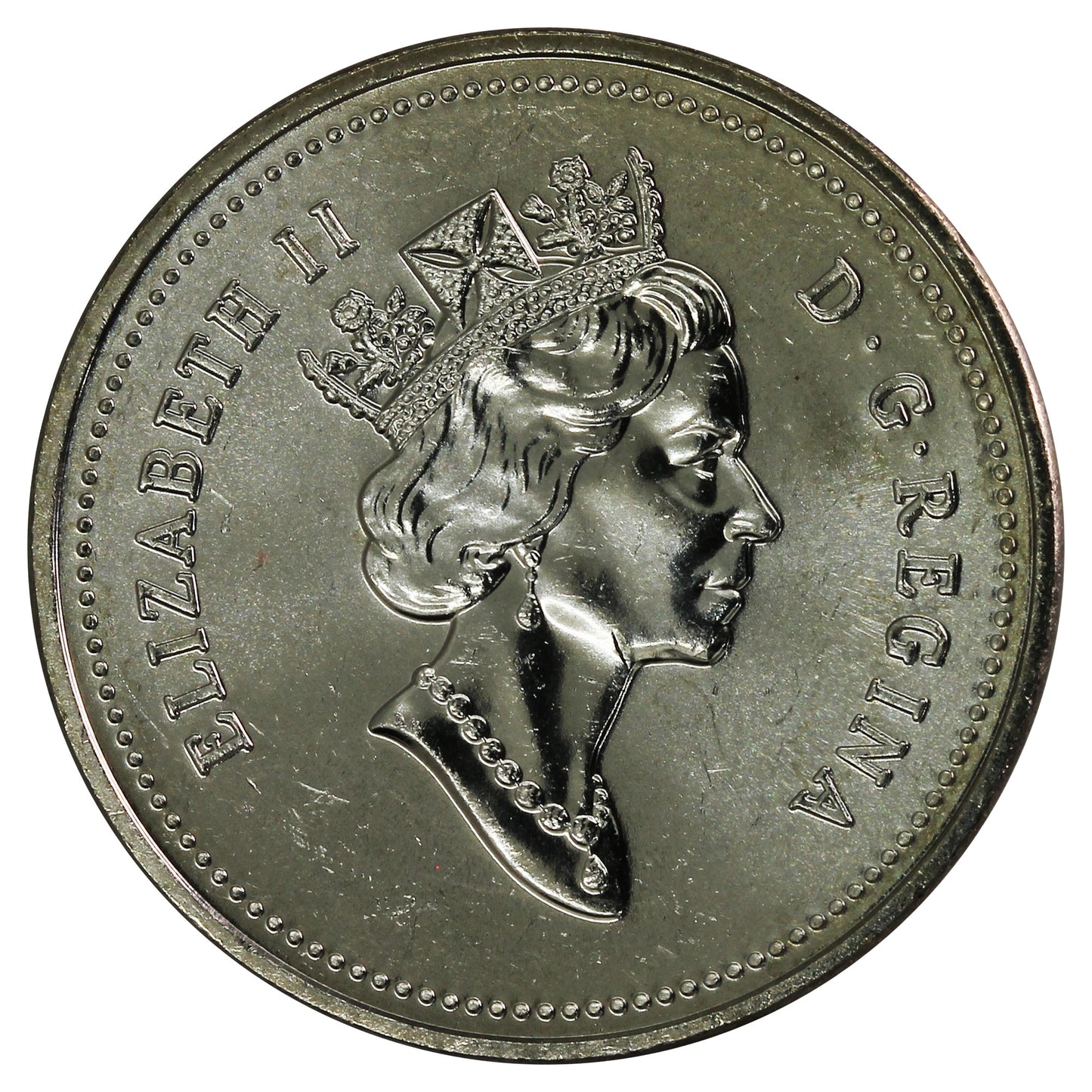 1993 Canada 5-cents Brilliant Uncirculated (MS63)