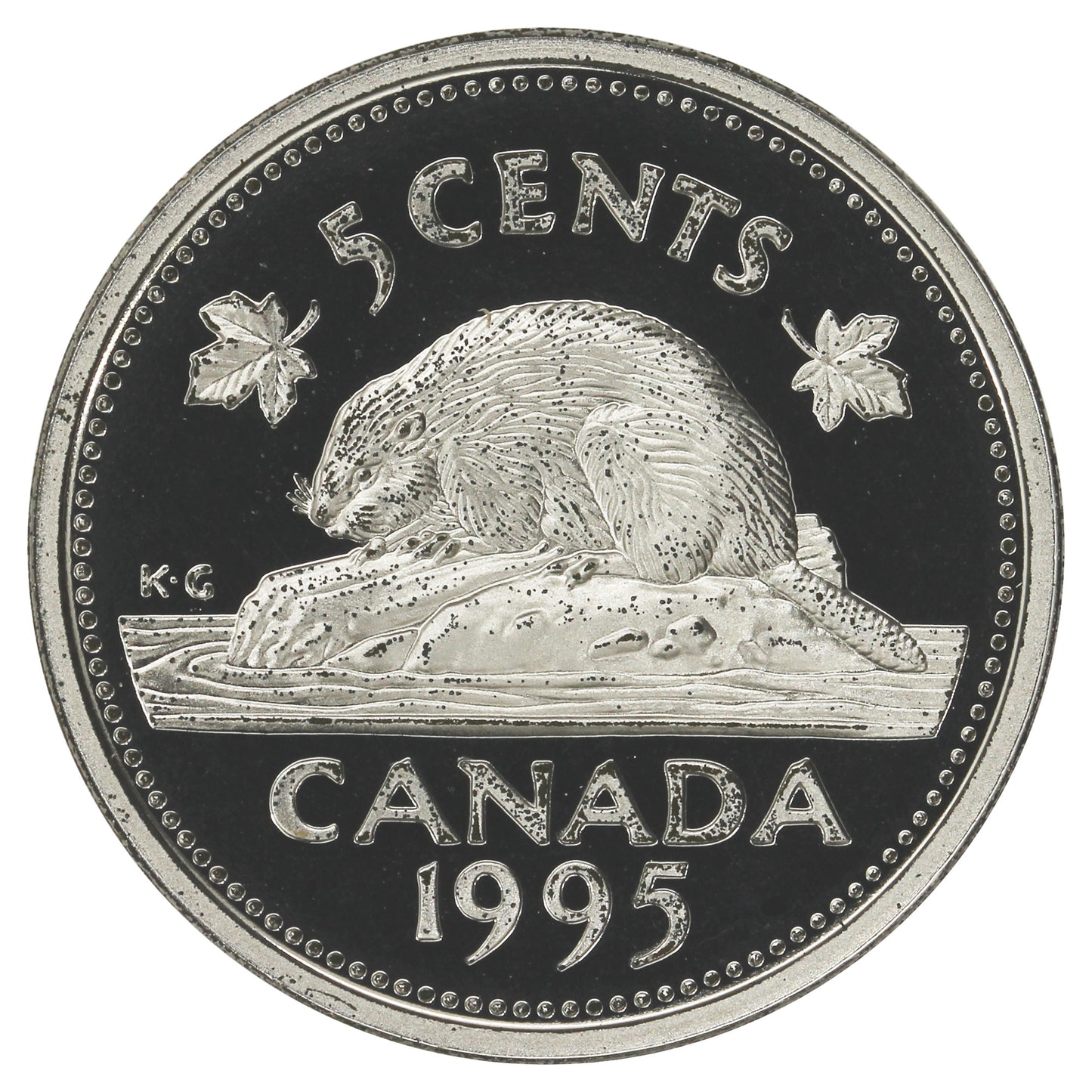 1995 Canada 5-cents Proof