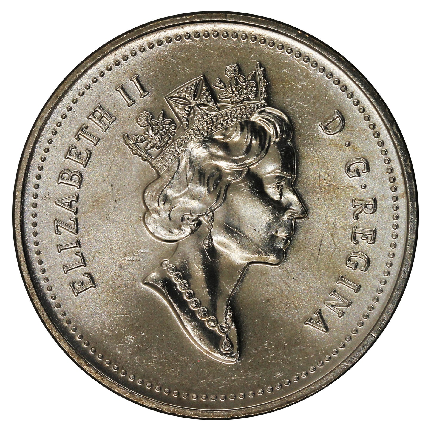 1995 Canada 5-cents Brilliant Uncirculated (MS63)