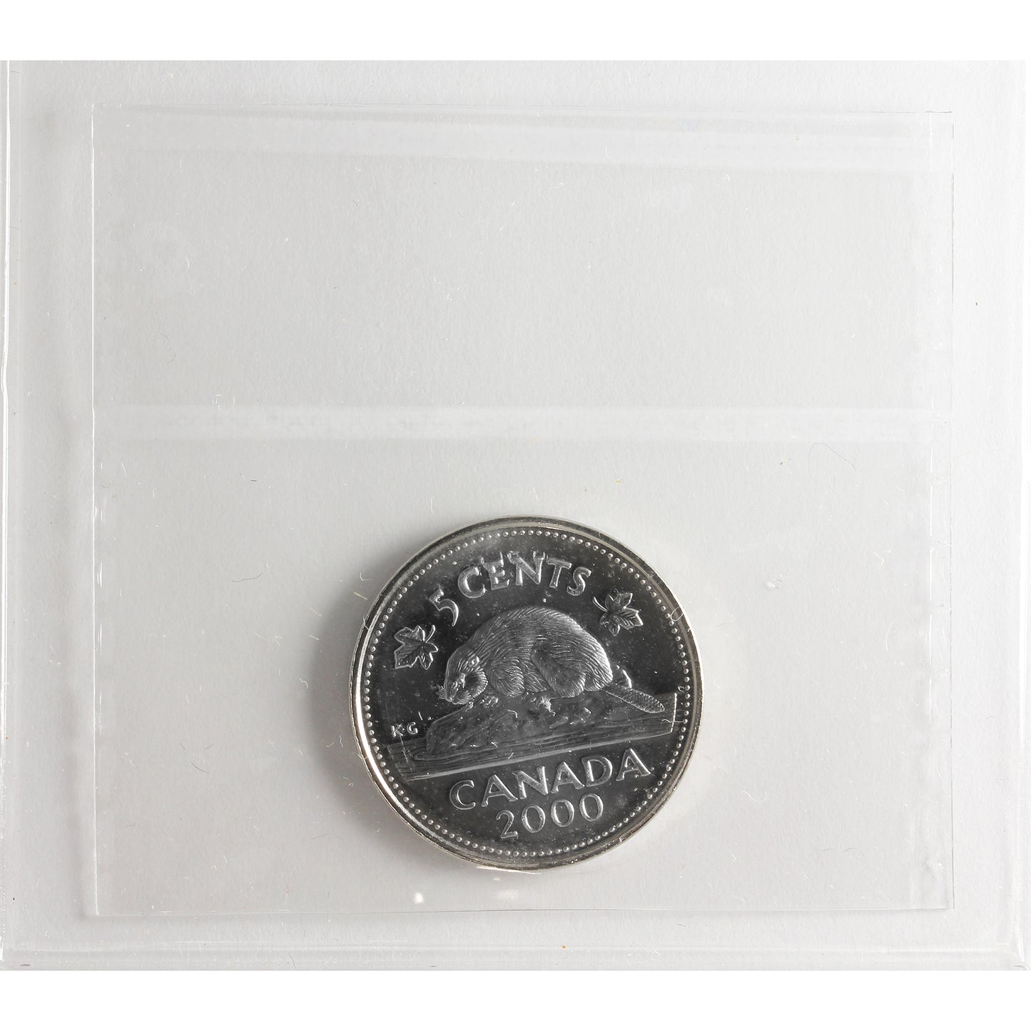 2000P Canada 5-cents ICCS Certified MS65