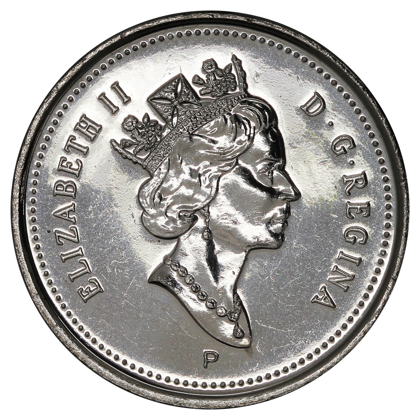 2001P Canada 5-cents Brilliant Uncirculated (MS63)