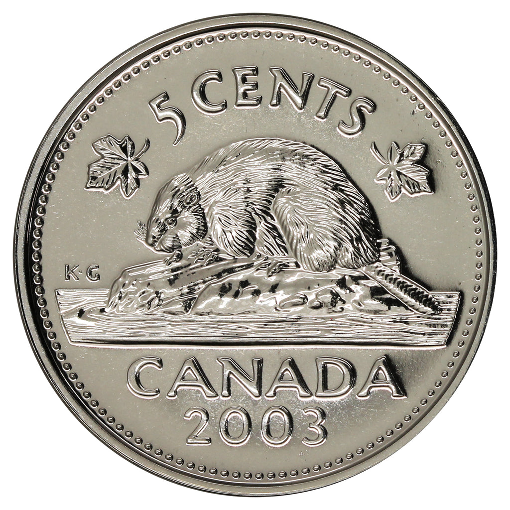 2003P Canada 5-cents Old Effigy Canada 5-cents Proof Like