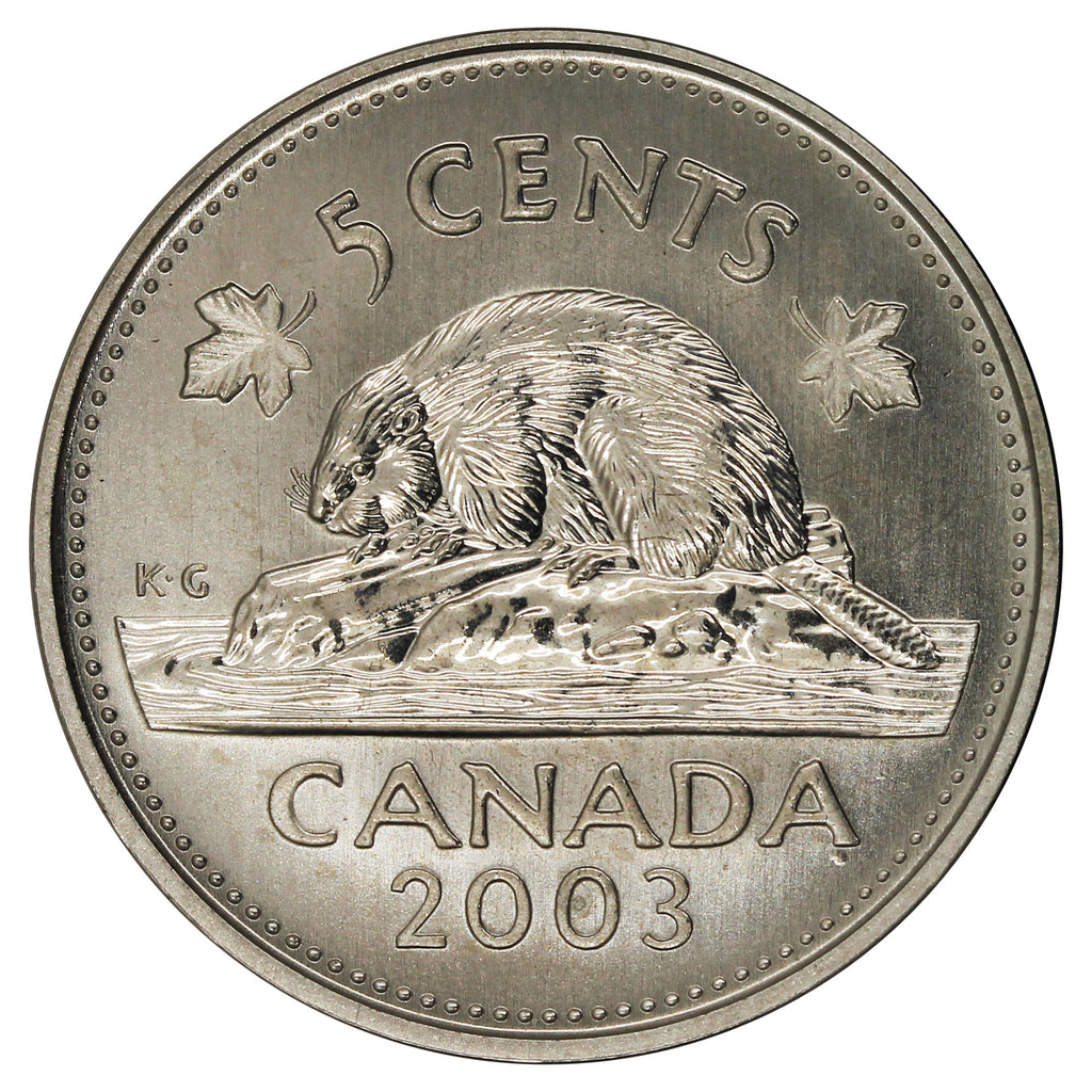 2003P Canada 5-cents Old Effigy Canada 5-cents Specimen