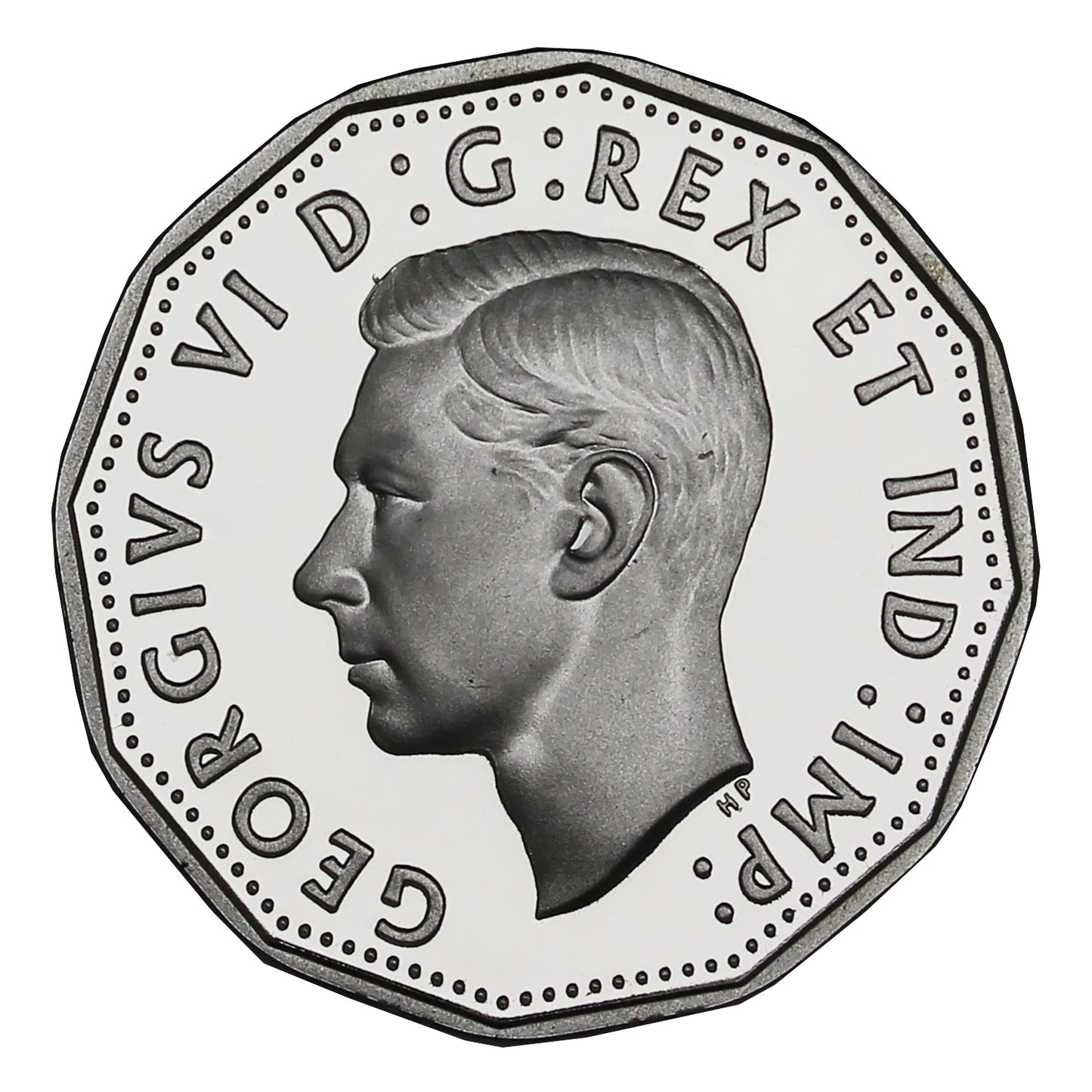 2005 VE Day Canada 5-cents Silver Proof