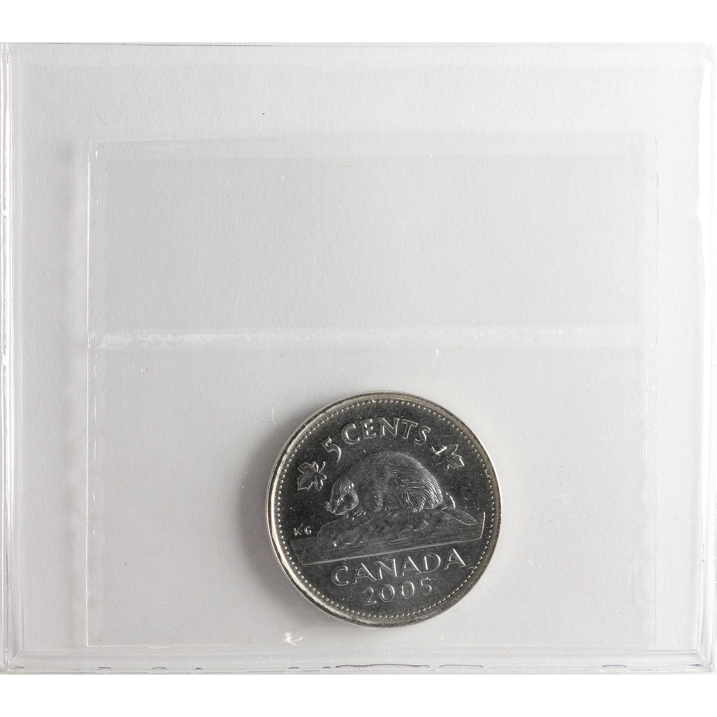 2005P Canada 5-cents ICCS Certified MS65