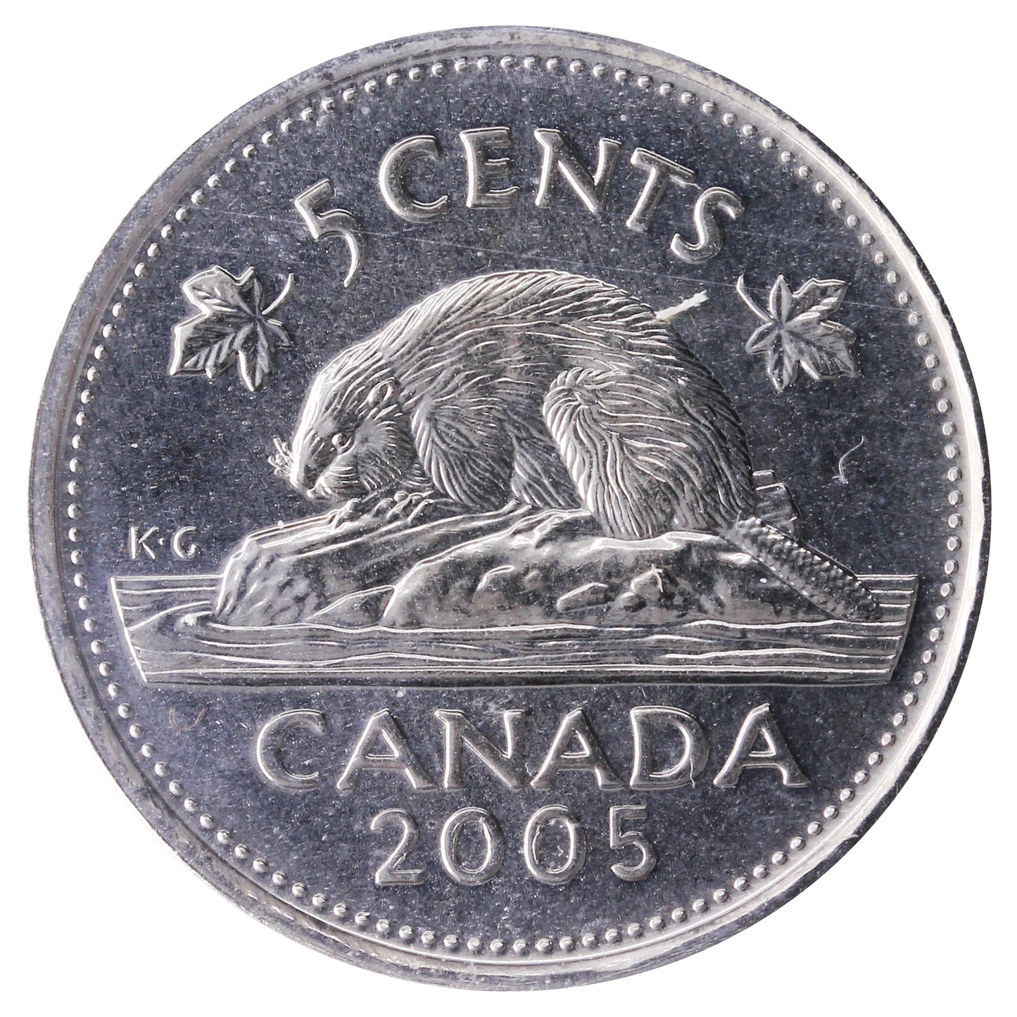 2005P Canada 5-cents ICCS Certified MS65