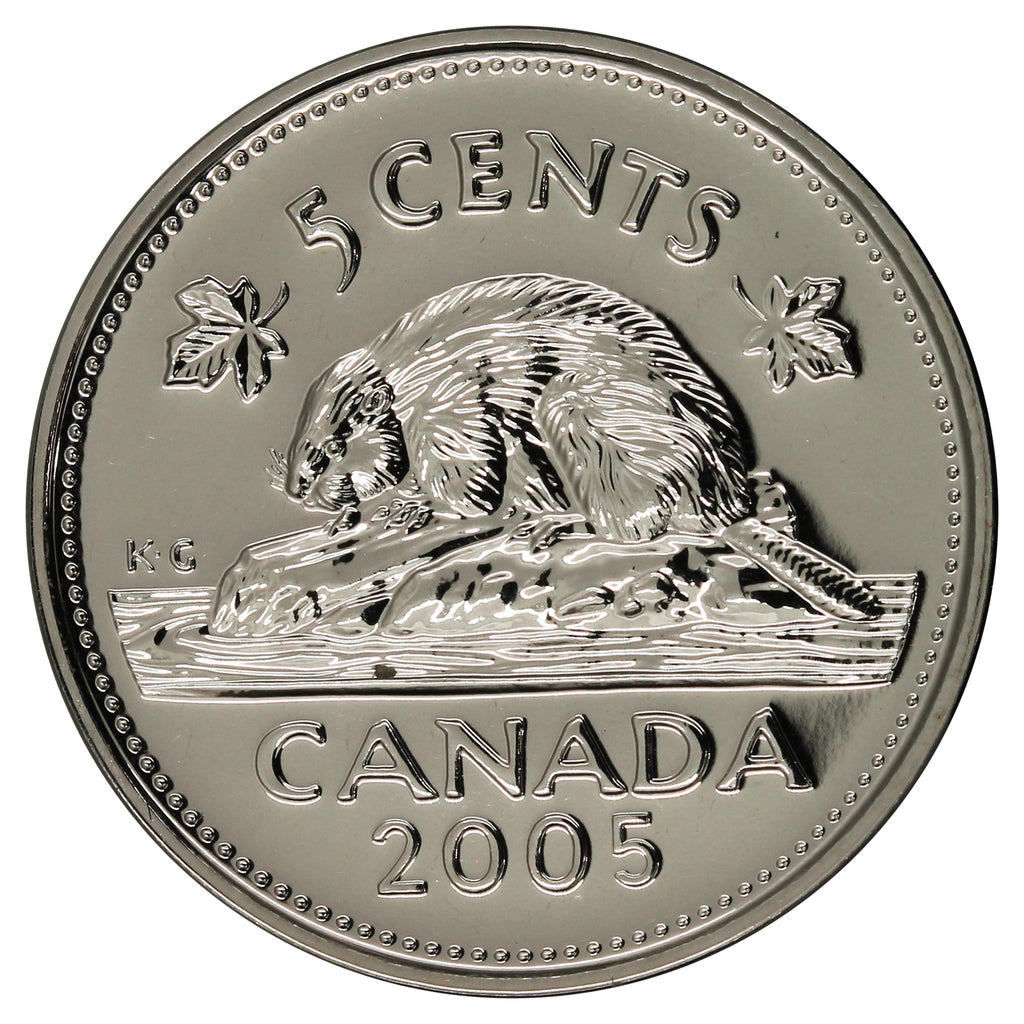 2005P Canada 5-cents Proof Like