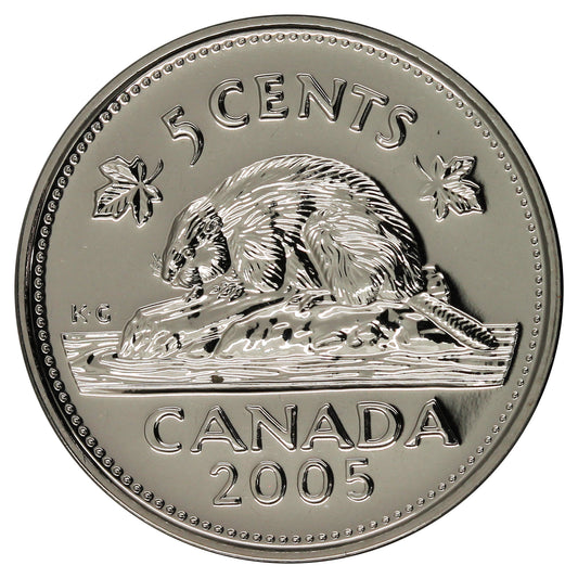 2005P Canada 5-cents Proof Like